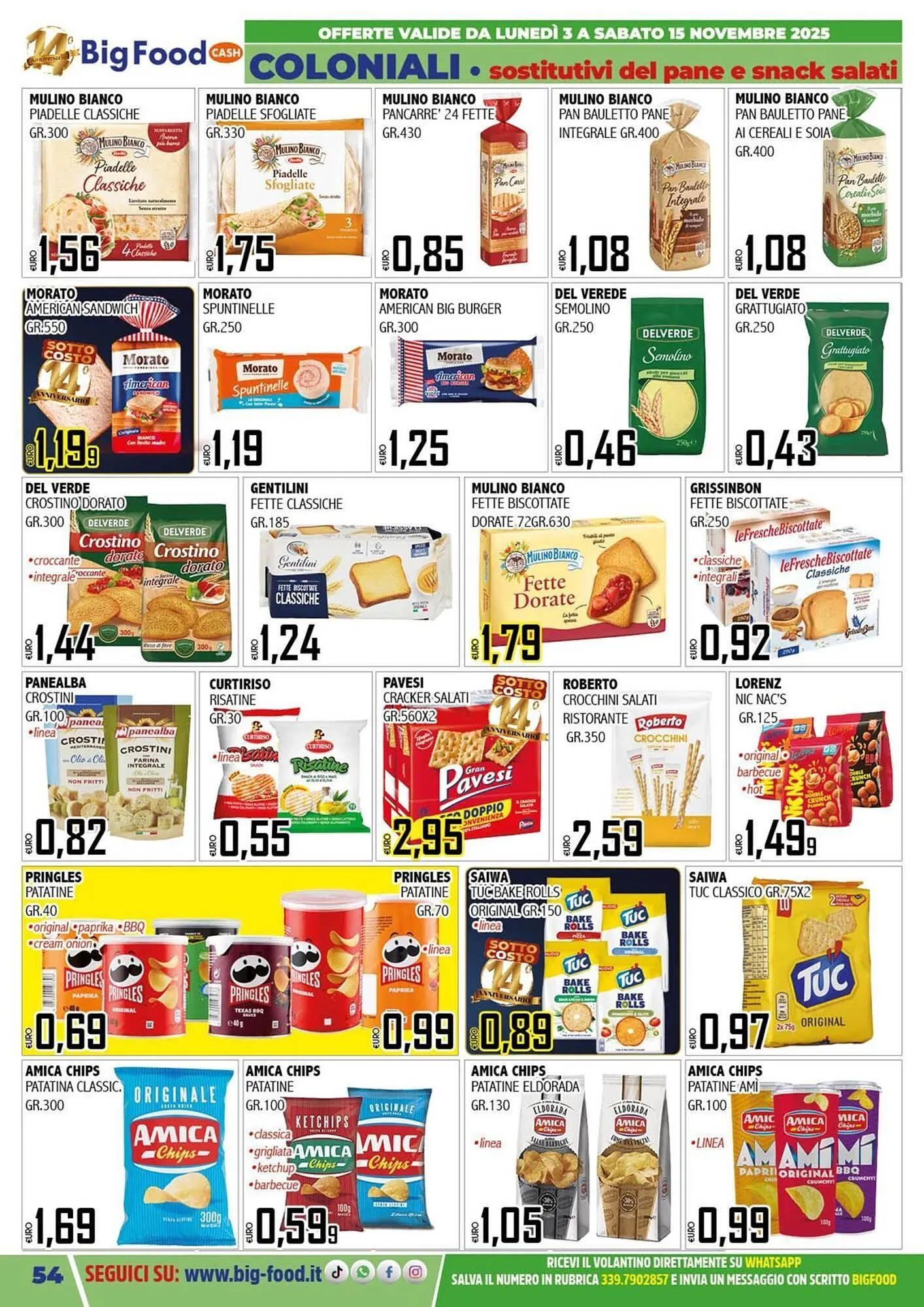 Volantino Big Food da 3 novembre a 15 novembre di 2025 - Pagina del volantino 54