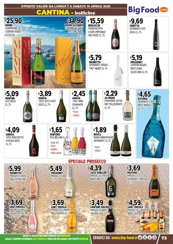 Buona Pasqua da 7 aprile a 19 aprile di 2025 - Pagina del volantino 73