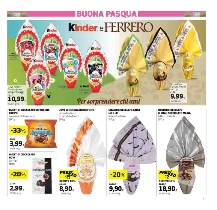Buona pasqua da 10 aprile a 22 aprile di 2025 - Pagina del volantino 11