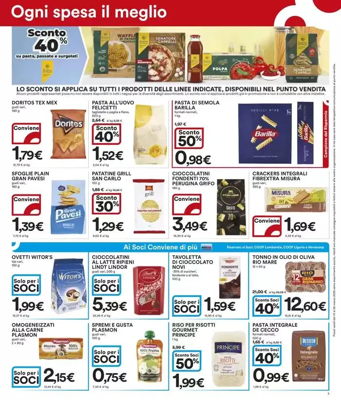 Sconti 30% - 40% - 50% da 13 marzo a 26 marzo di 2025 - Pagina del volantino 5