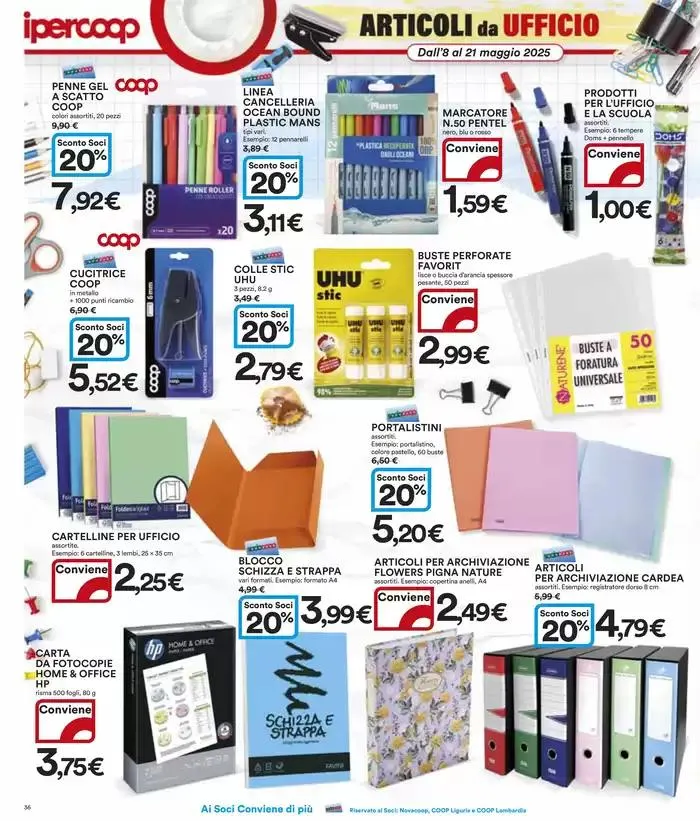 Grandi marche da 8 maggio a 21 maggio di 2025 - Pagina del volantino 36