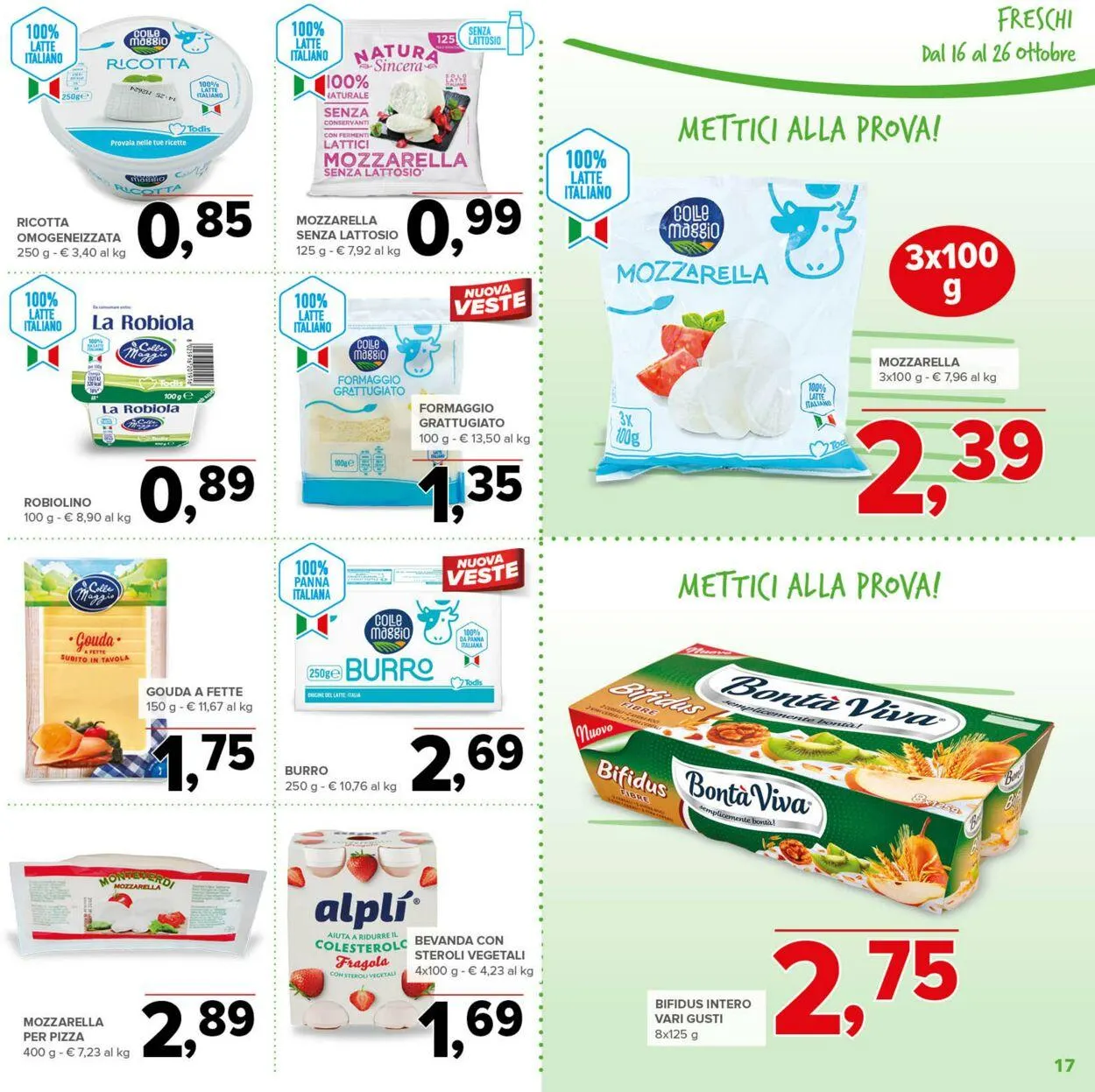 Todis Volantino attuale da 24 dicembre a 7 gennaio di 2026 - Pagina del volantino 17