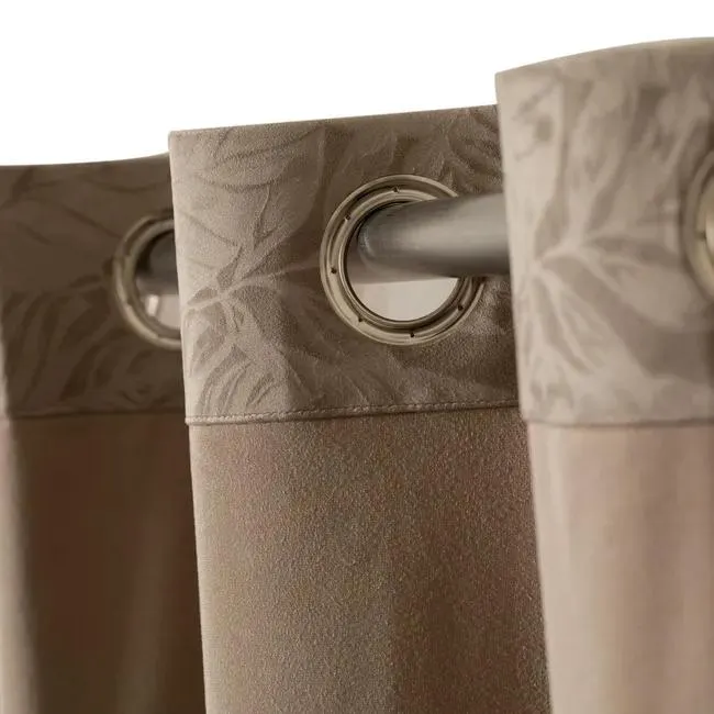 Tenda Savana tortora, occhiello 140x280 cm