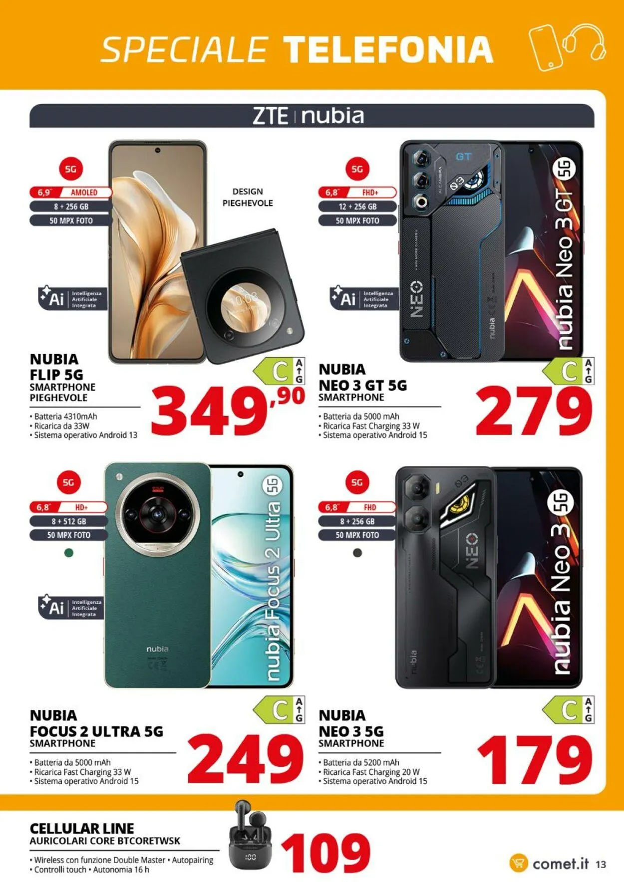 Comet Volantino attuale da 29 agosto a 11 settembre di 2025 - Pagina del volantino 13