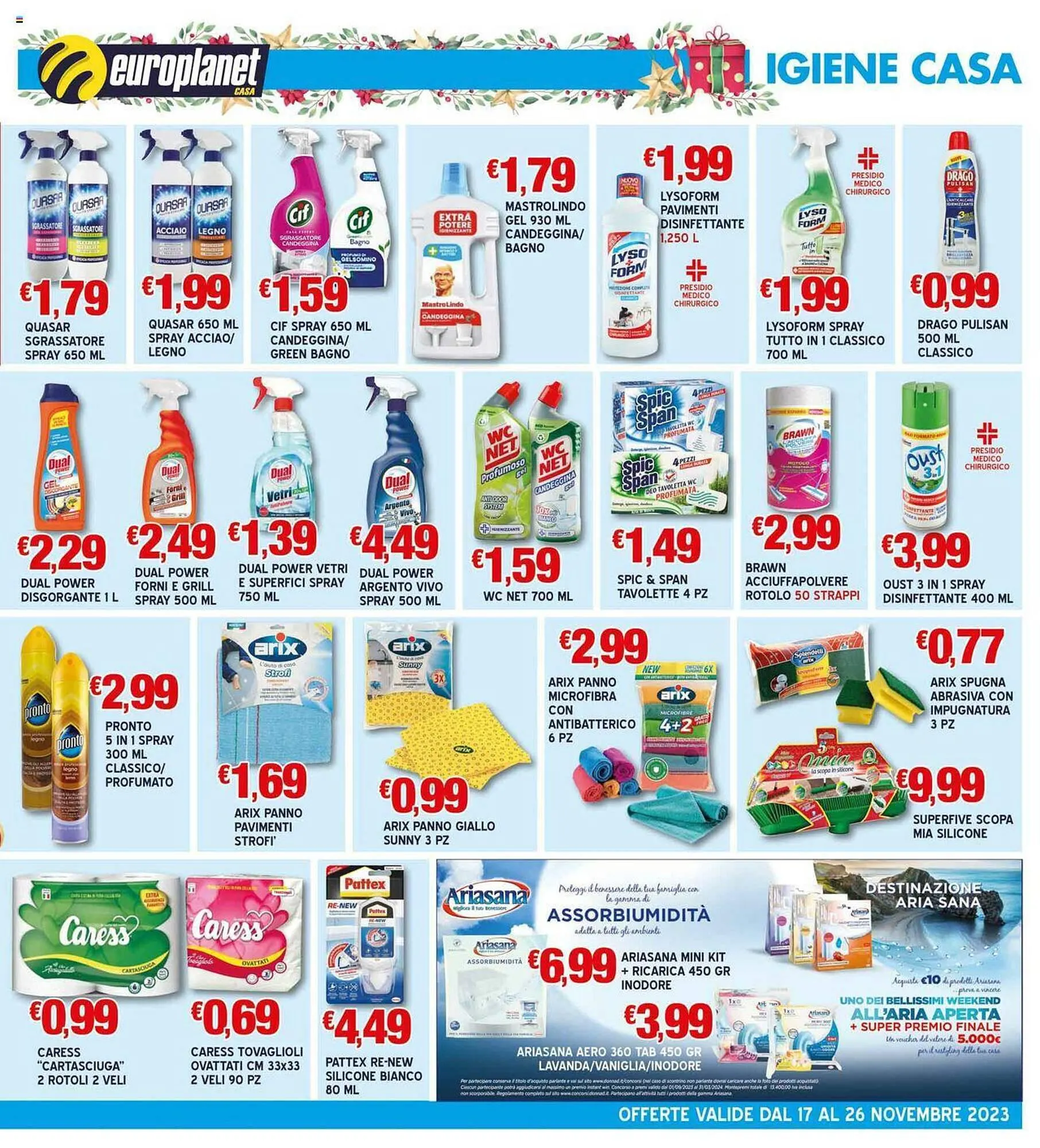Volantino Europlanet Casa da 17 novembre a 26 novembre di 2023 - Pagina del volantino 3