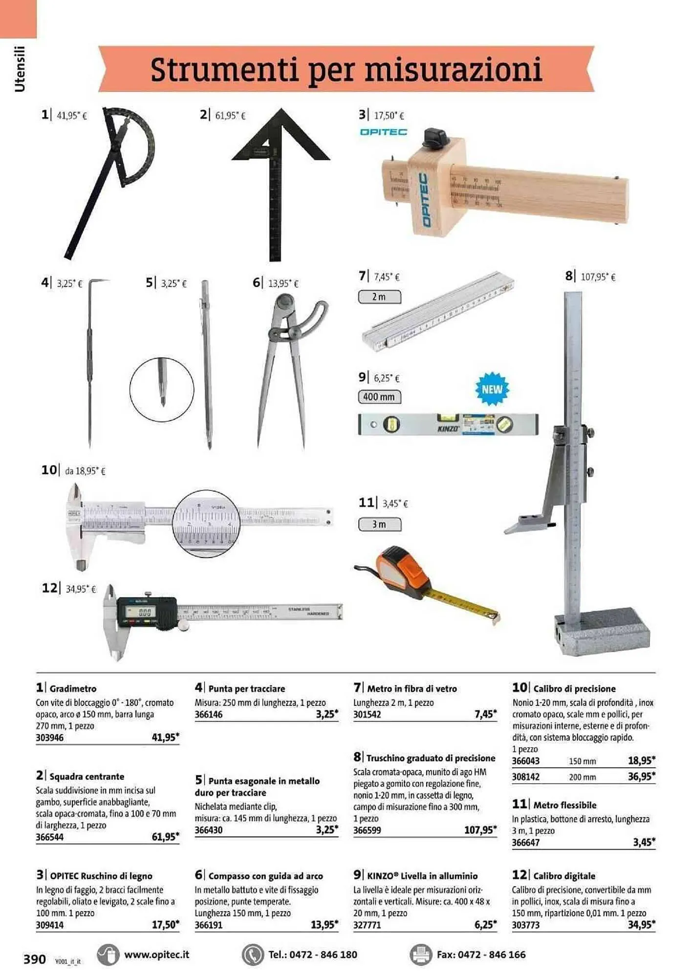 Volantino Opitec da 6 gennaio a 31 agosto di 2024 - Pagina del volantino 390