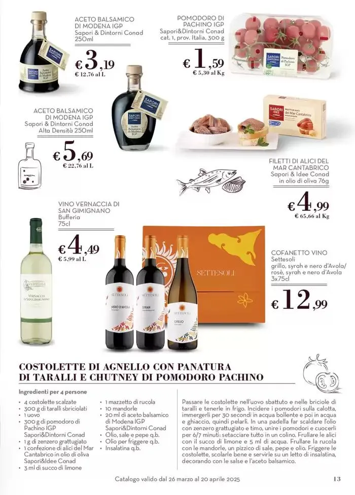 Pasqua dal Gusto Sorprendente da 26 marzo a 20 aprile di 2025 - Pagina del volantino 13