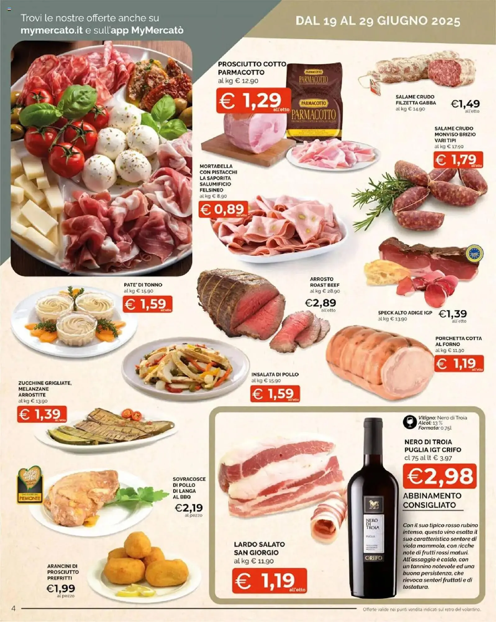 Volantino Mercatò Big da 19 giugno a 29 giugno di 2025 - Pagina del volantino 4