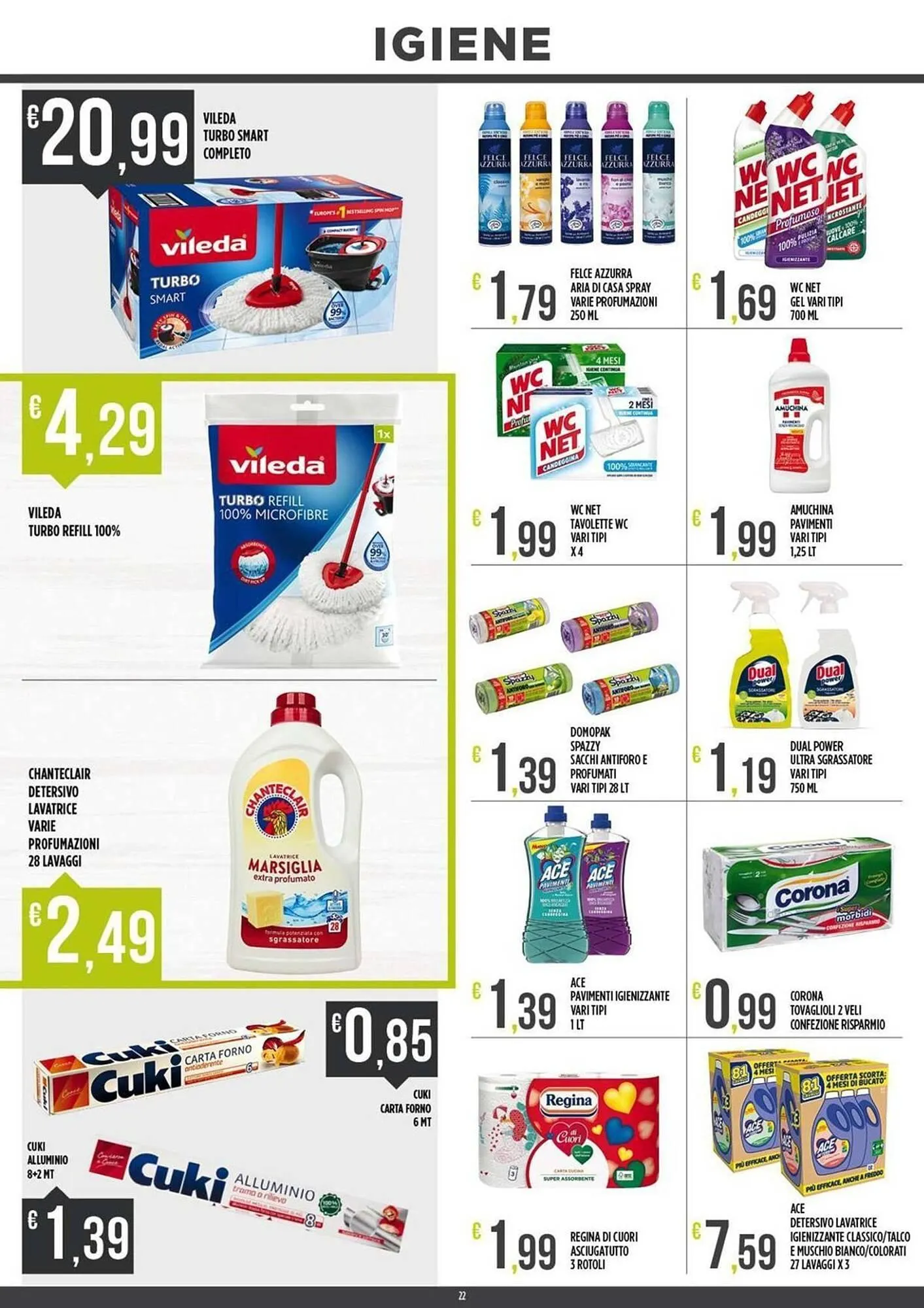 Volantino Supermercato Pollio da 20 ottobre a 2 novembre di 2025 - Pagina del volantino 22