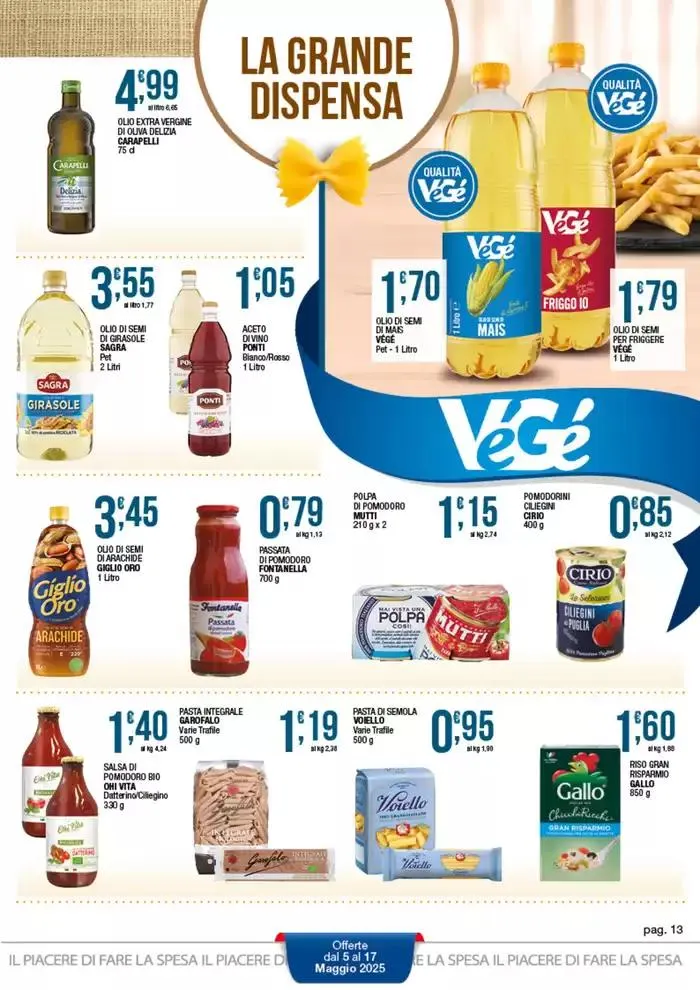 Convenienza per passione da 5 maggio a 17 maggio di 2025 - Pagina del volantino 13