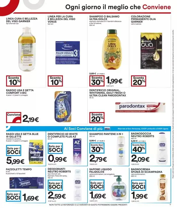 Sconti Fino al 40 % da 23 gennaio a 5 febbraio di 2025 - Pagina del volantino 17