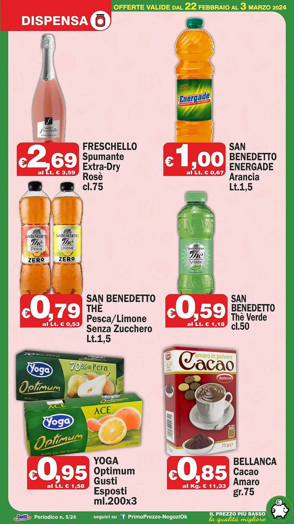 Volantino Primo Prezzo da 22 febbraio a 3 marzo di 2024 - Pagina del volantino 13