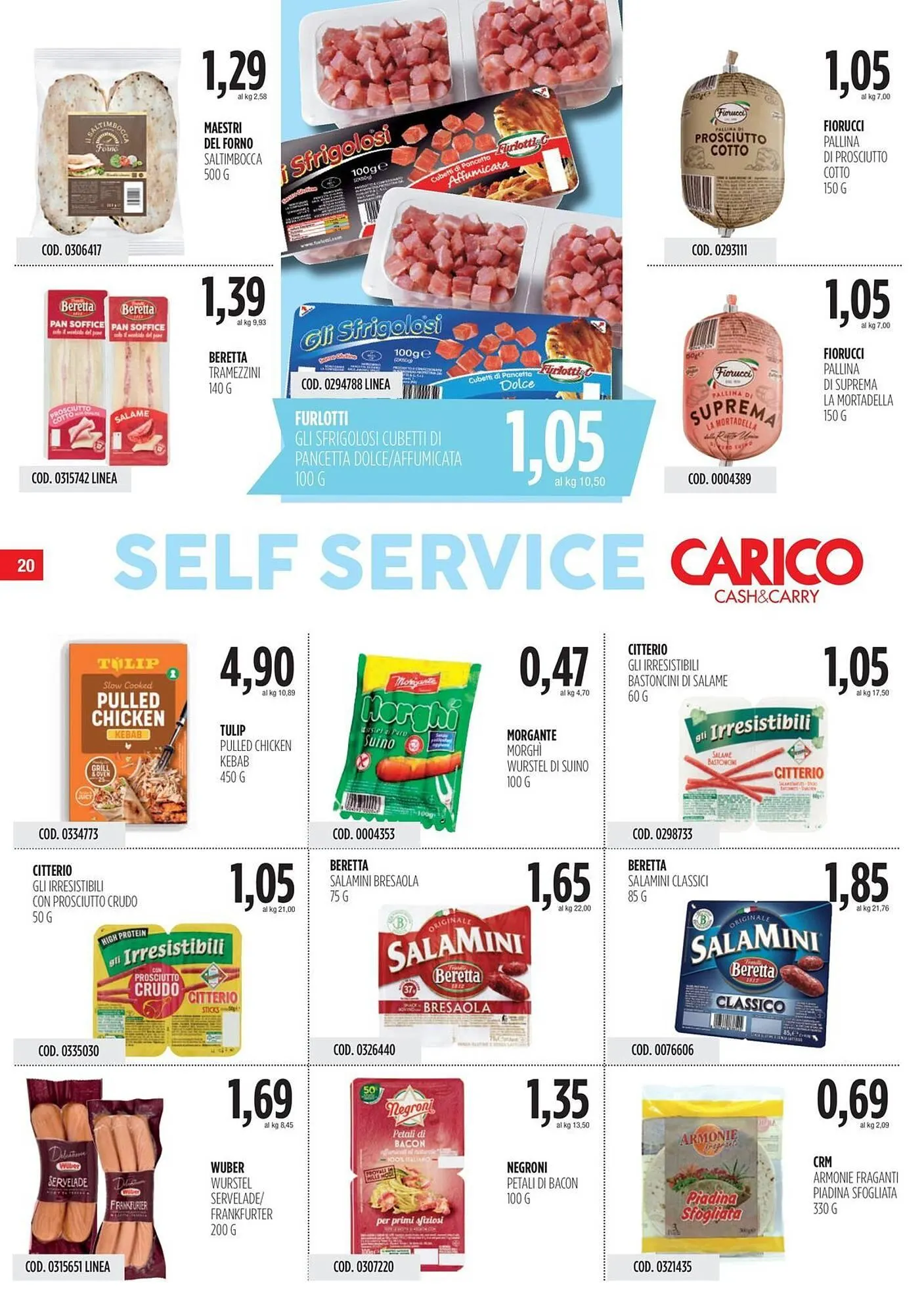 Volantino Carico Cash & Carry da 23 ottobre a 5 novembre di 2025 - Pagina del volantino 20