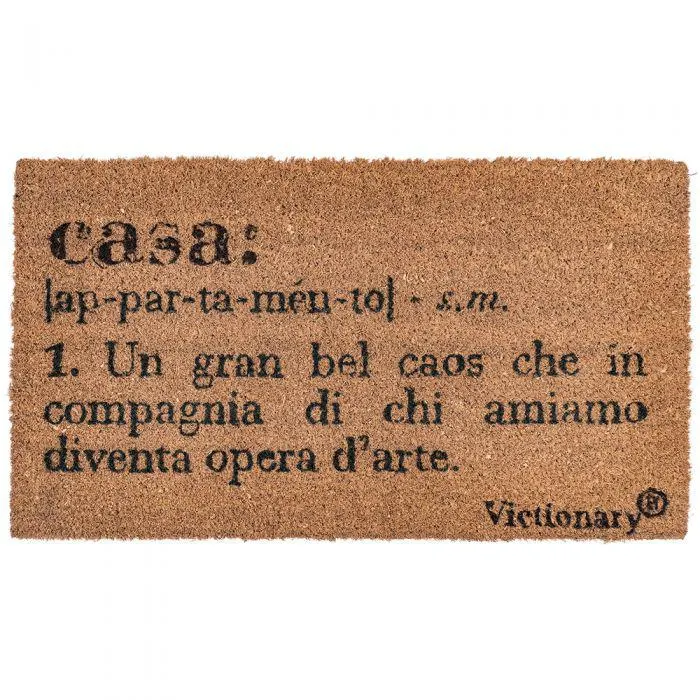 Zerbino ingresso 70x40 cm in cocco, Victionary Casa