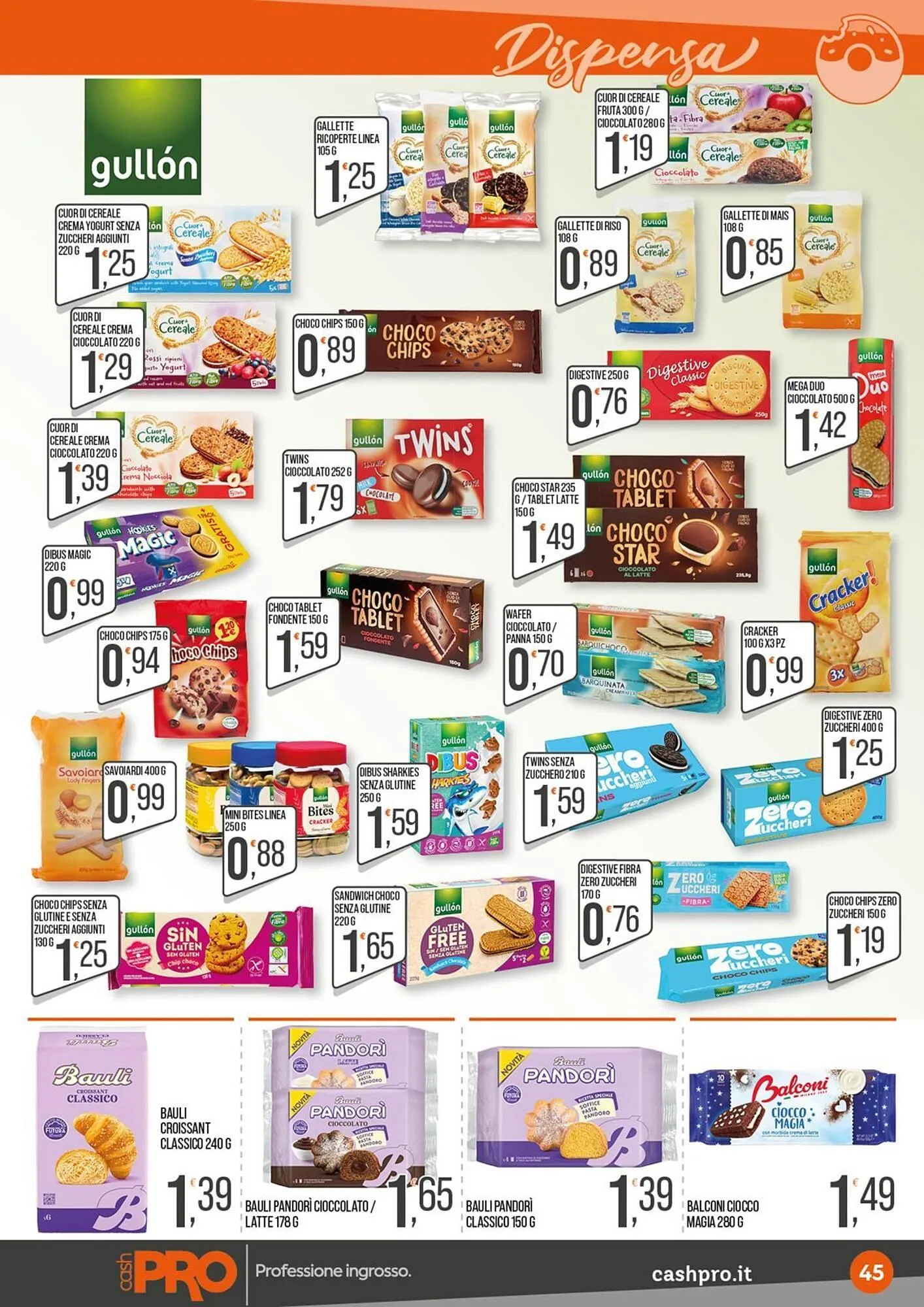 Volantino Cash pro da 15 dicembre a 24 dicembre di 2025 - Pagina del volantino 45