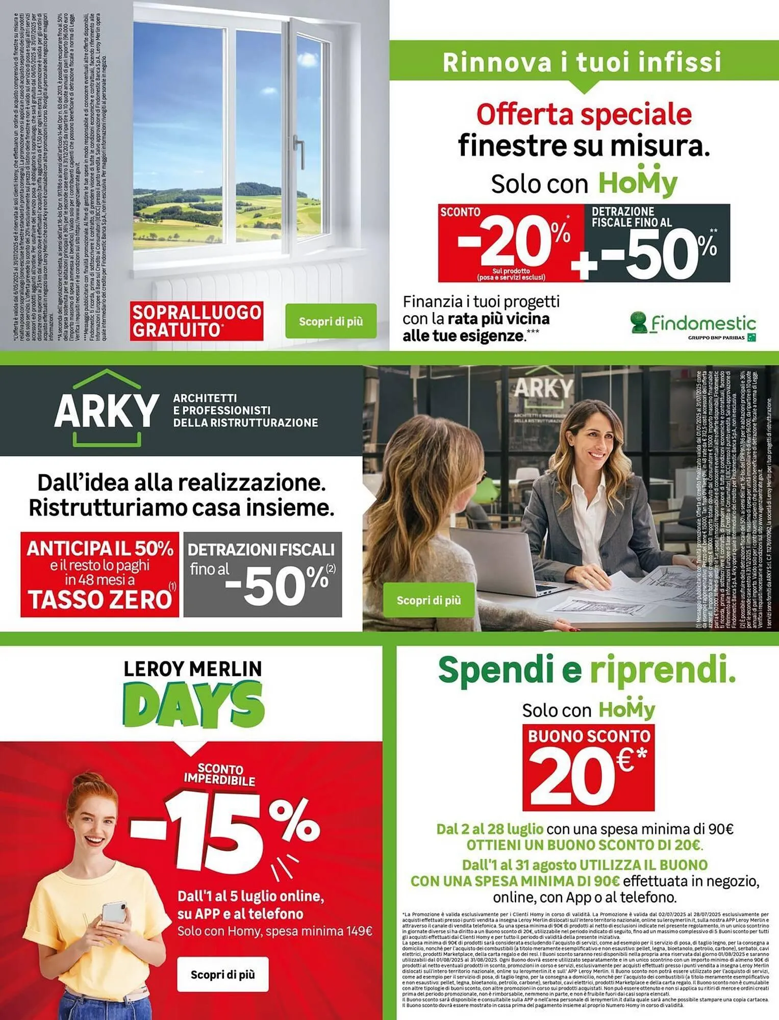 Volantino Leroy Merlin da 1 luglio a 27 luglio di 2025 - Pagina del volantino 2
