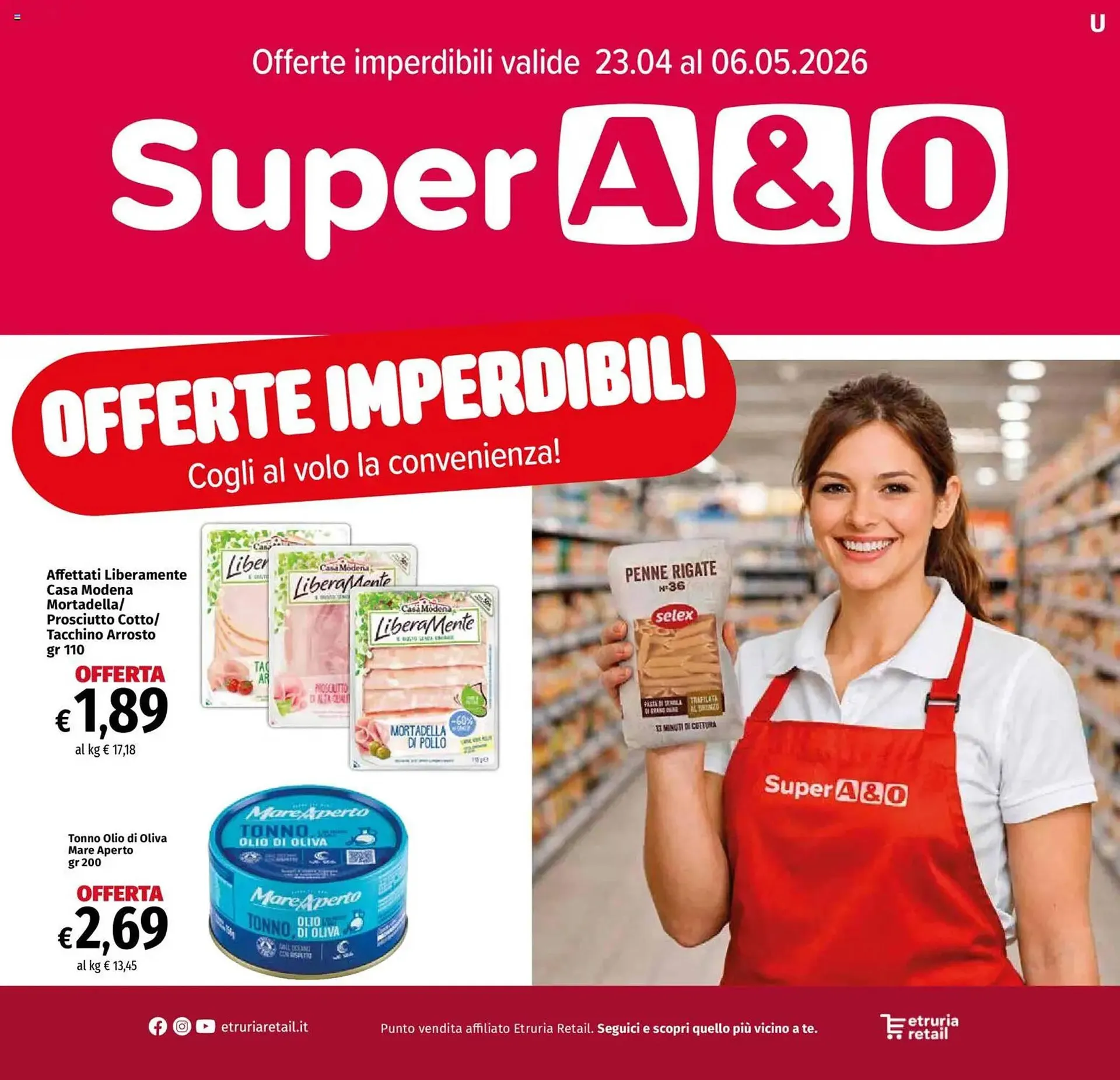 Volantino A&O da 23 aprile a 6 maggio di 2026 - Pagina del volantino 1
