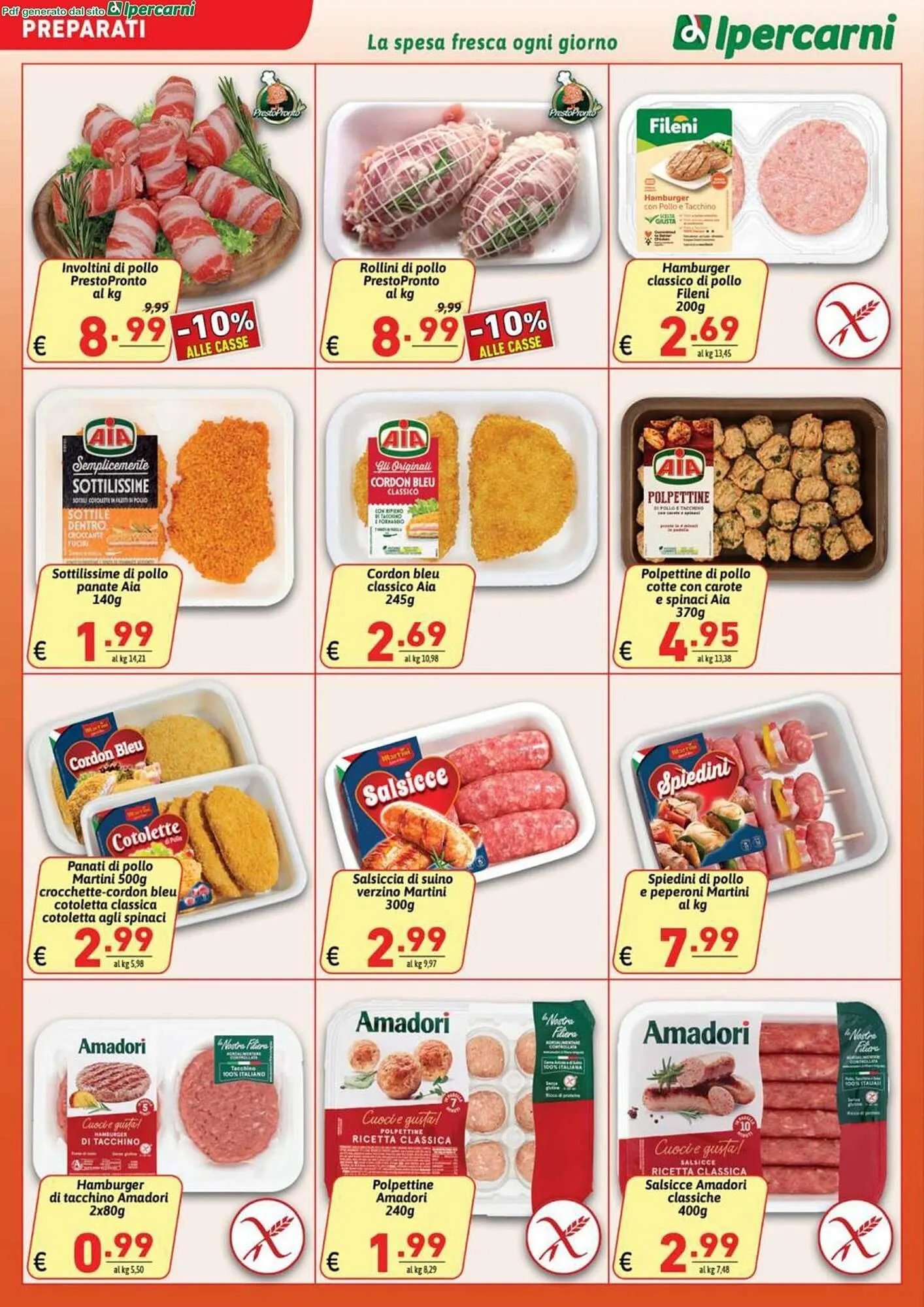 Volantino Ipercarni da 25 luglio a 5 agosto di 2025 - Pagina del volantino 4