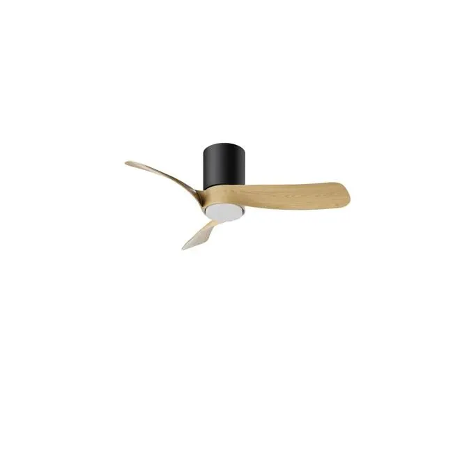 Ventilatore da soffitto NEMO effetto rovere, D. 72 cm MANTRA