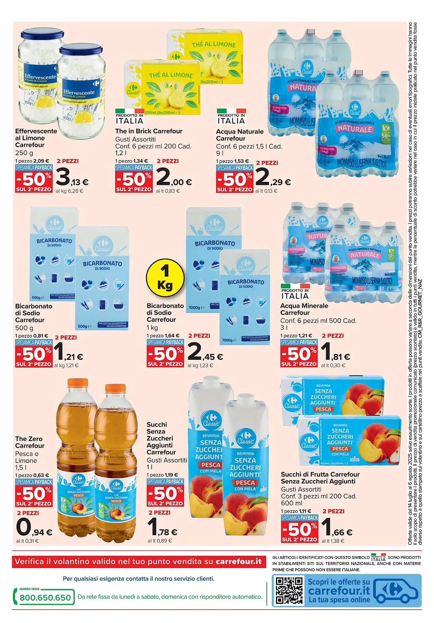 Volantino Carrefour Market da 14 luglio a 6 agosto di 2025 - Pagina del volantino 4