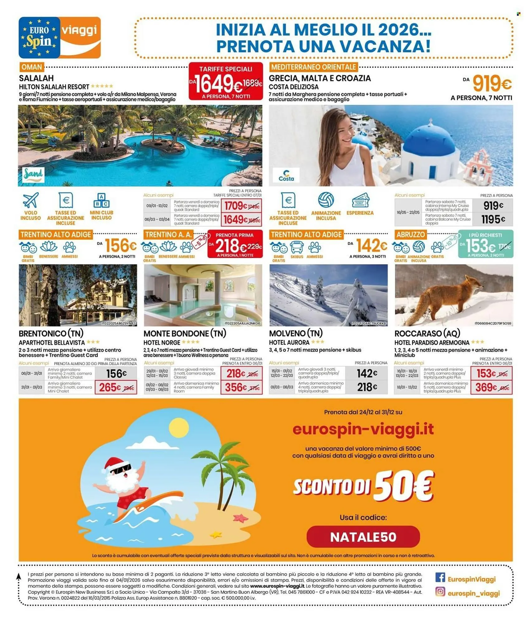 Volantino Eurospin da 27 dicembre a 4 gennaio di 2026 - Pagina del volantino 14
