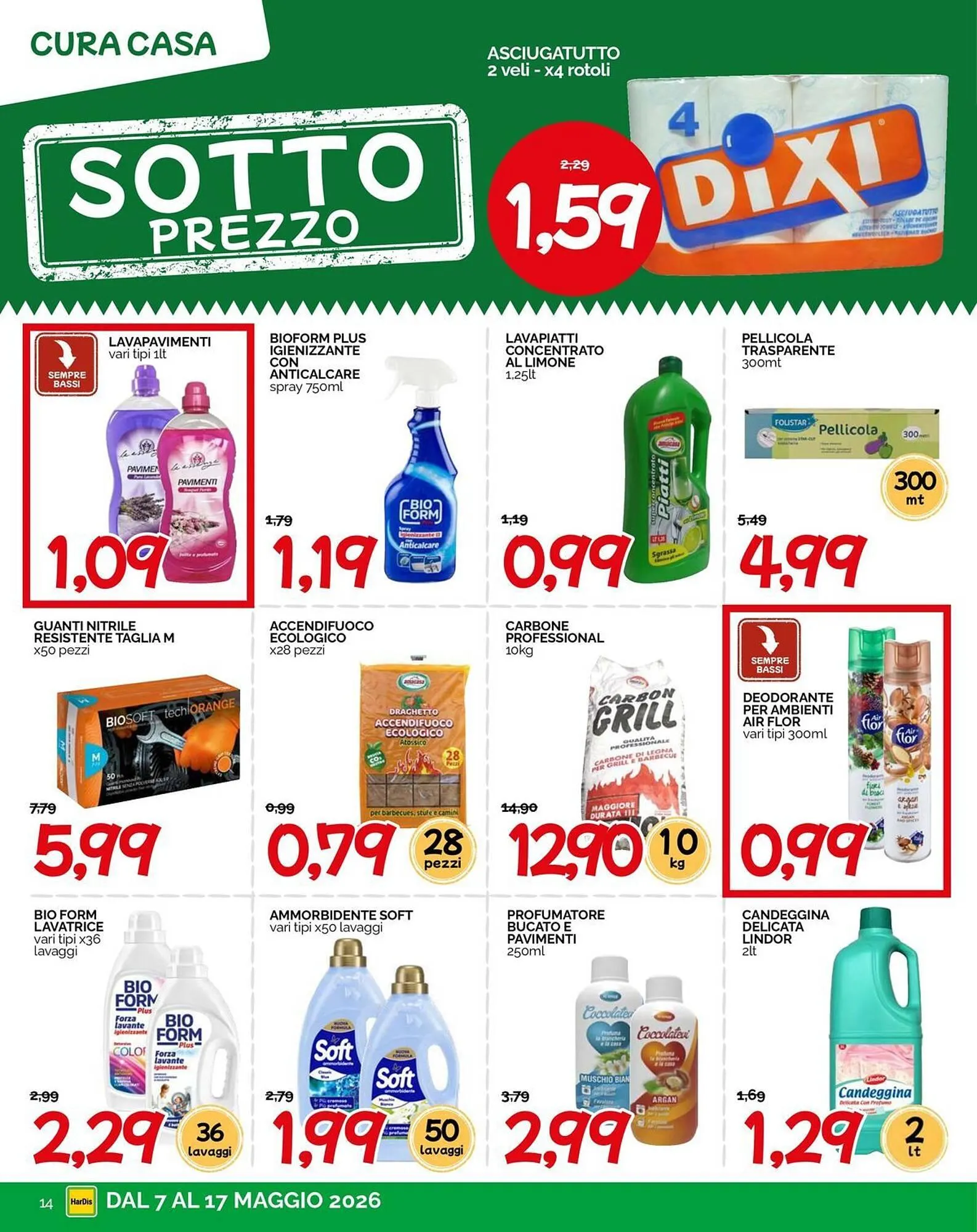 Volantino Hardis da 7 maggio a 17 maggio di 2026 - Pagina del volantino 14