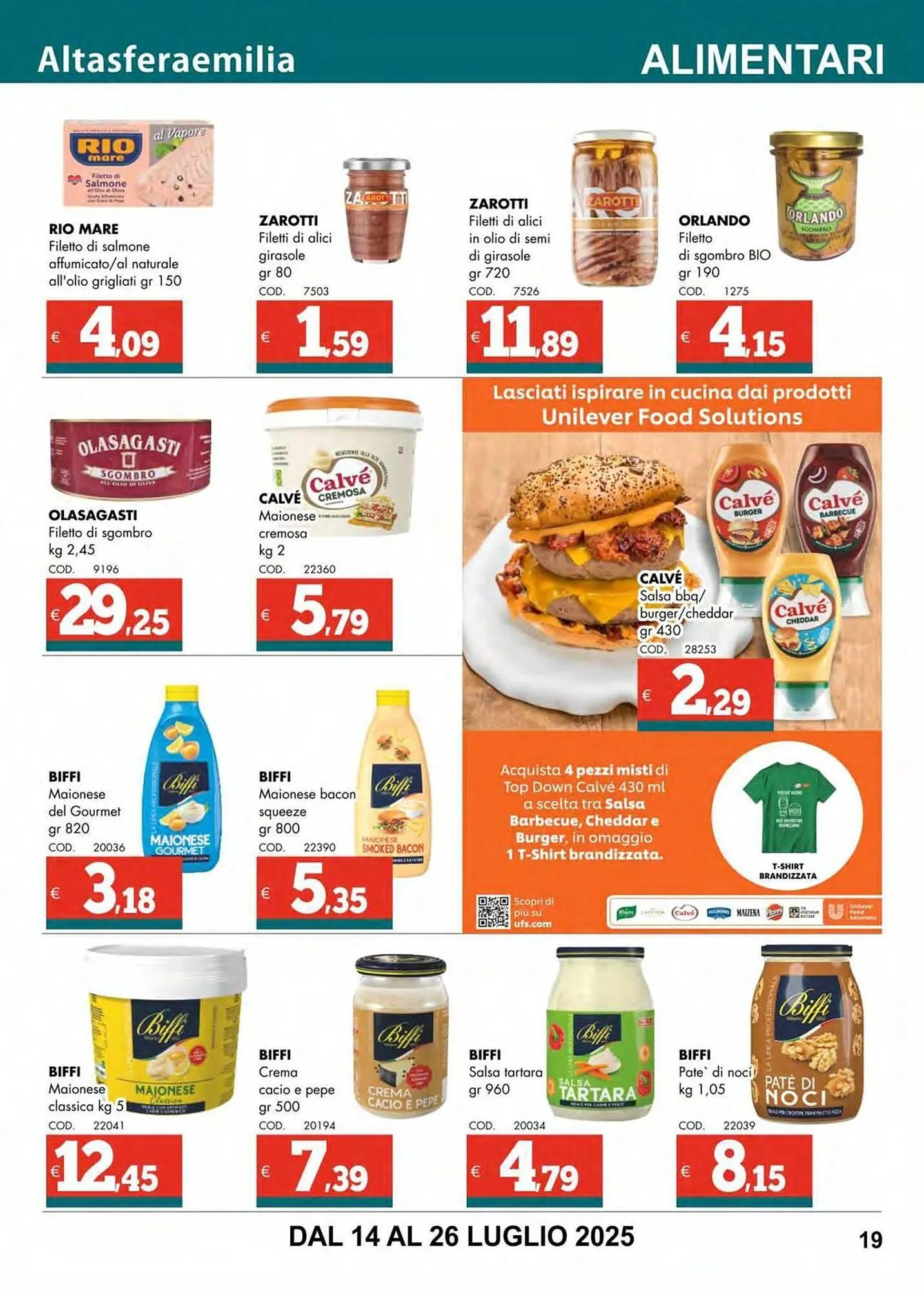 Volantino Altasfera da 14 luglio a 26 luglio di 2025 - Pagina del volantino 19