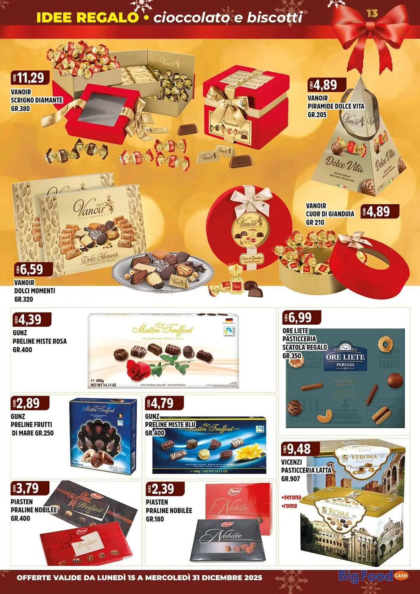 Volantino Big Food da 15 dicembre a 31 dicembre di 2025 - Pagina del volantino 13