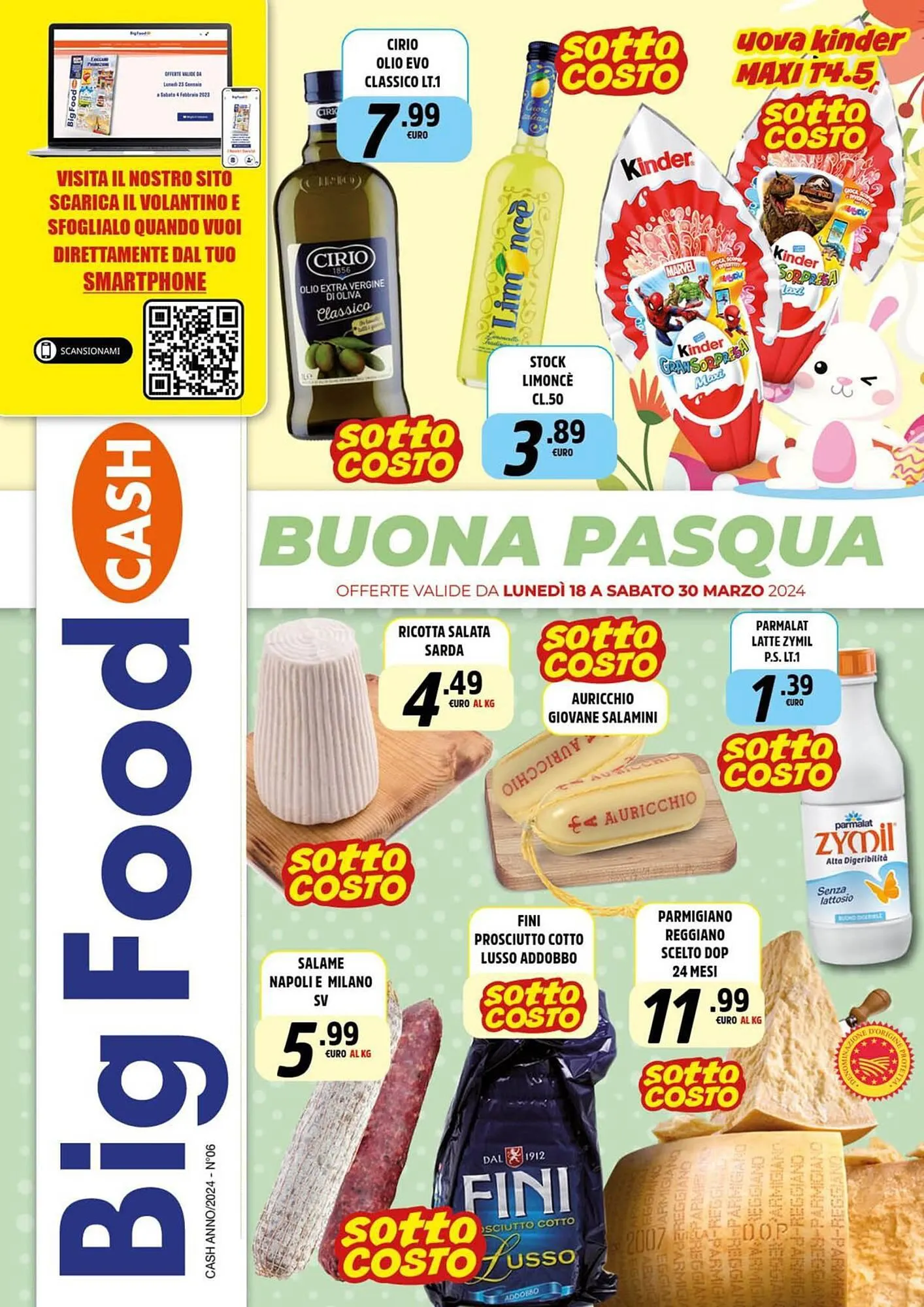 Volantino Big Food da 18 marzo a 30 marzo di 2024 - Pagina del volantino 