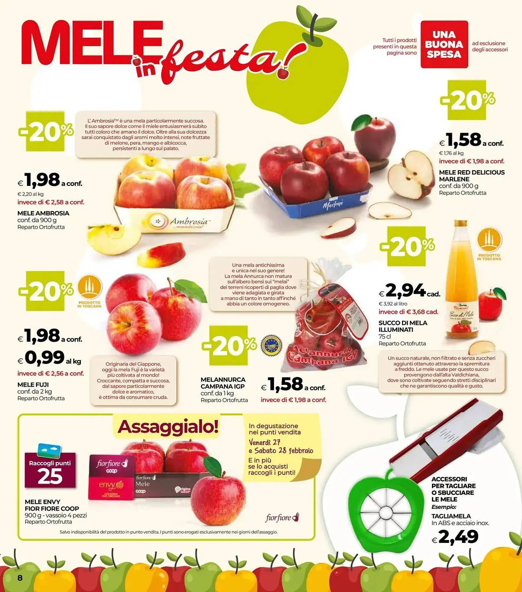 Volantino Unicoop da 25 febbraio a 11 marzo di 2026 - Pagina del volantino 8