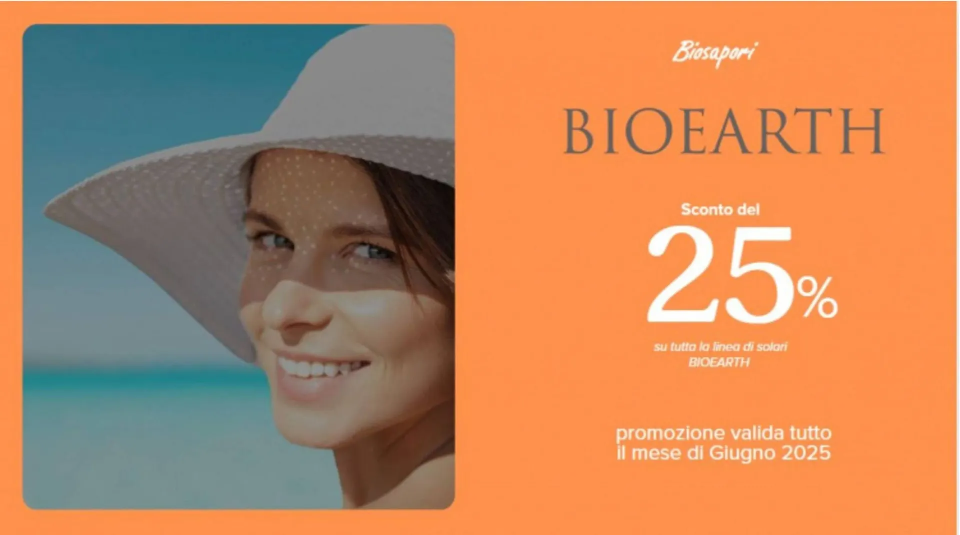 Volantino Biosapori da 1 giugno a 30 giugno di 2025 - Pagina del volantino 1