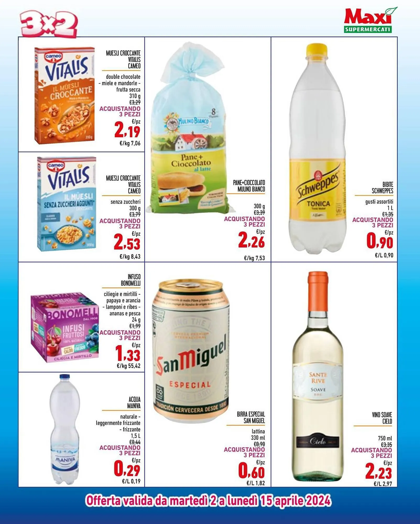 Volantino Maxi Supermercati da 2 aprile a 15 aprile di 2024 - Pagina del volantino 4