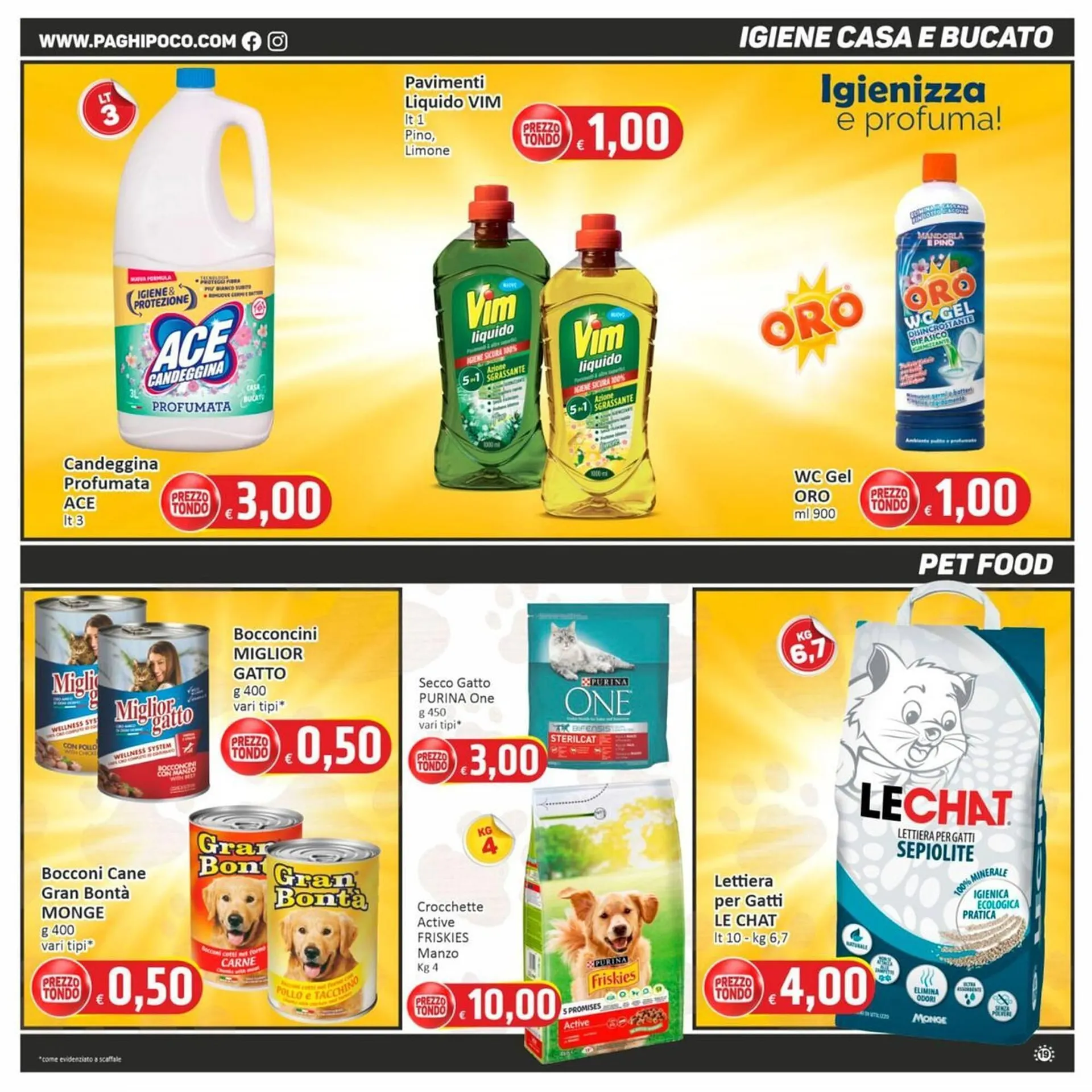 Volantino Paghi Poco da 3 giugno a 12 giugno di 2025 - Pagina del volantino 19