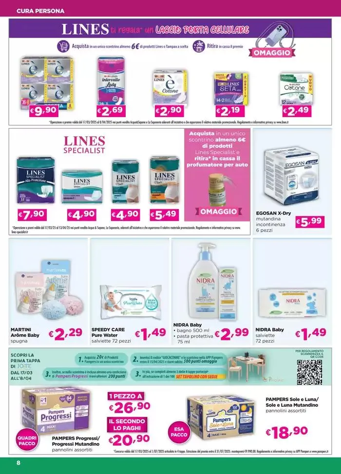 Benvenuta convenienza! da 19 marzo a 8 aprile di 2025 - Pagina del volantino 8