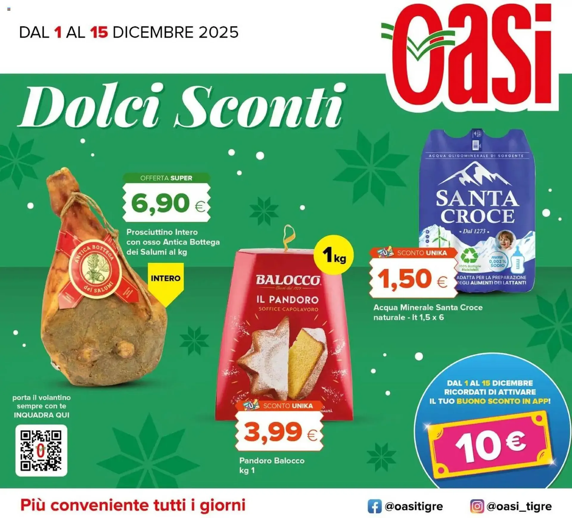 Volantino Oasi da 1 dicembre a 15 dicembre di 2025 - Pagina del volantino 1
