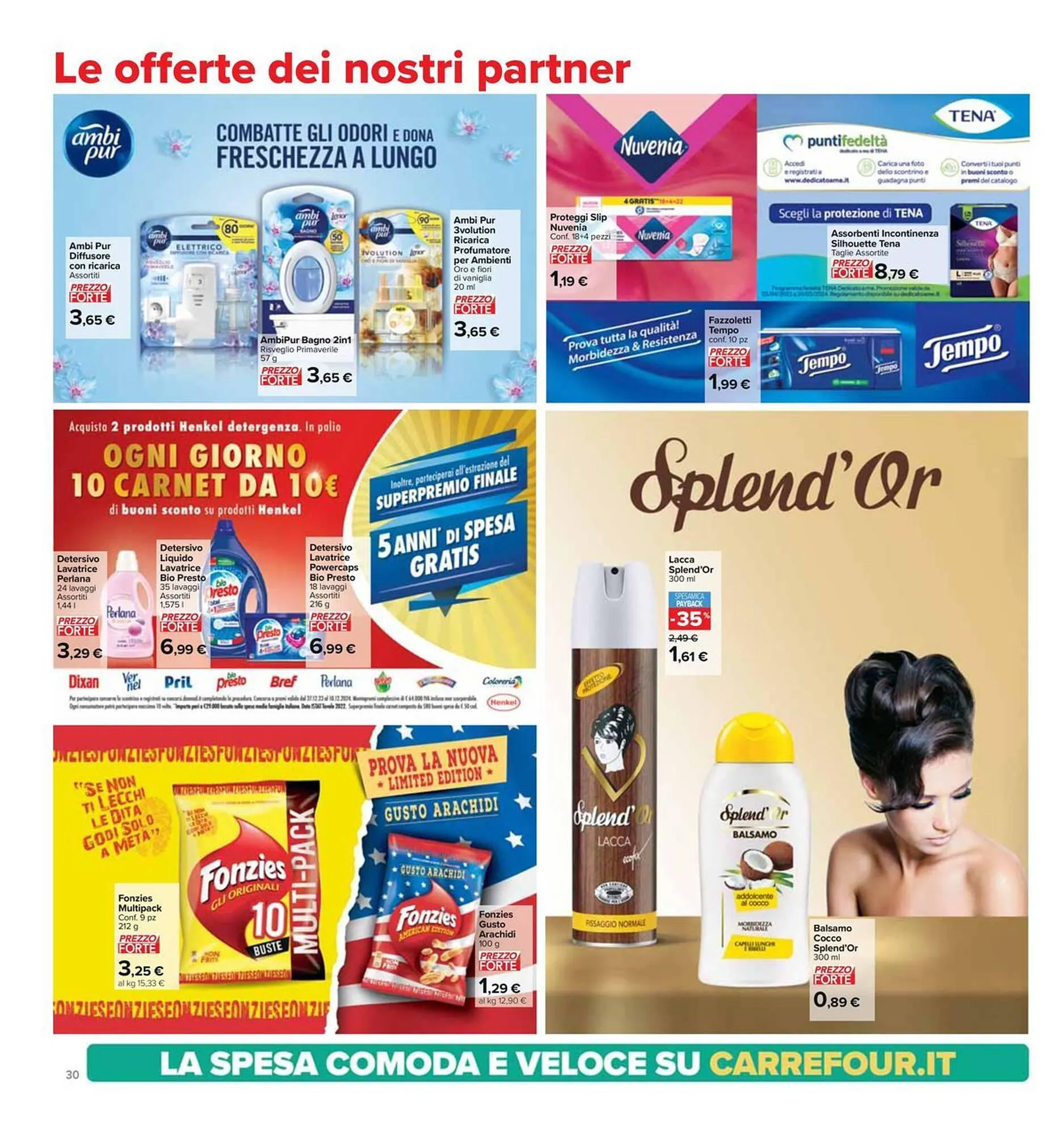 Volantino Carrefour Market da 7 marzo a 18 marzo di 2024 - Pagina del volantino 30
