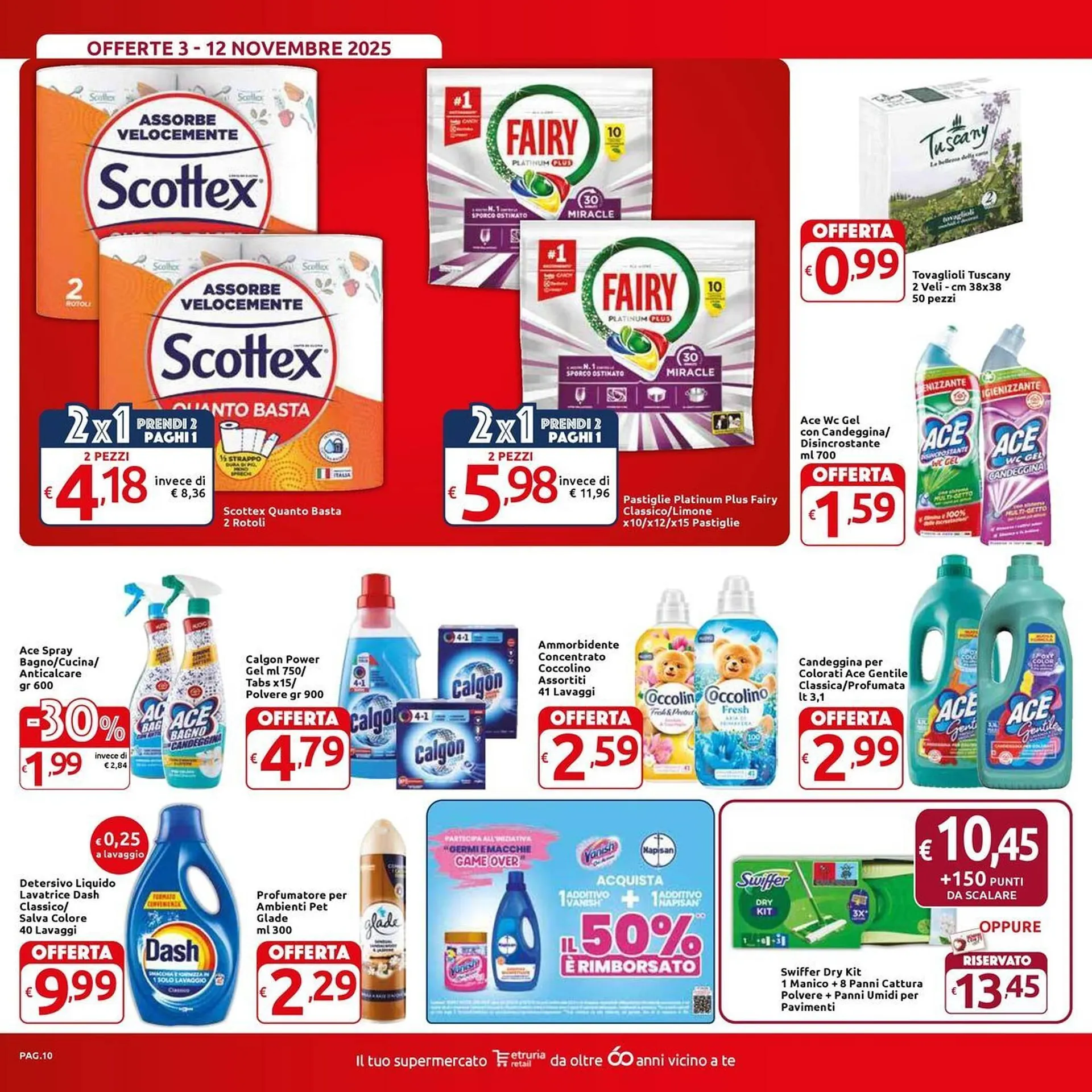 Volantino Carrefour Market da 3 novembre a 12 novembre di 2025 - Pagina del volantino 10
