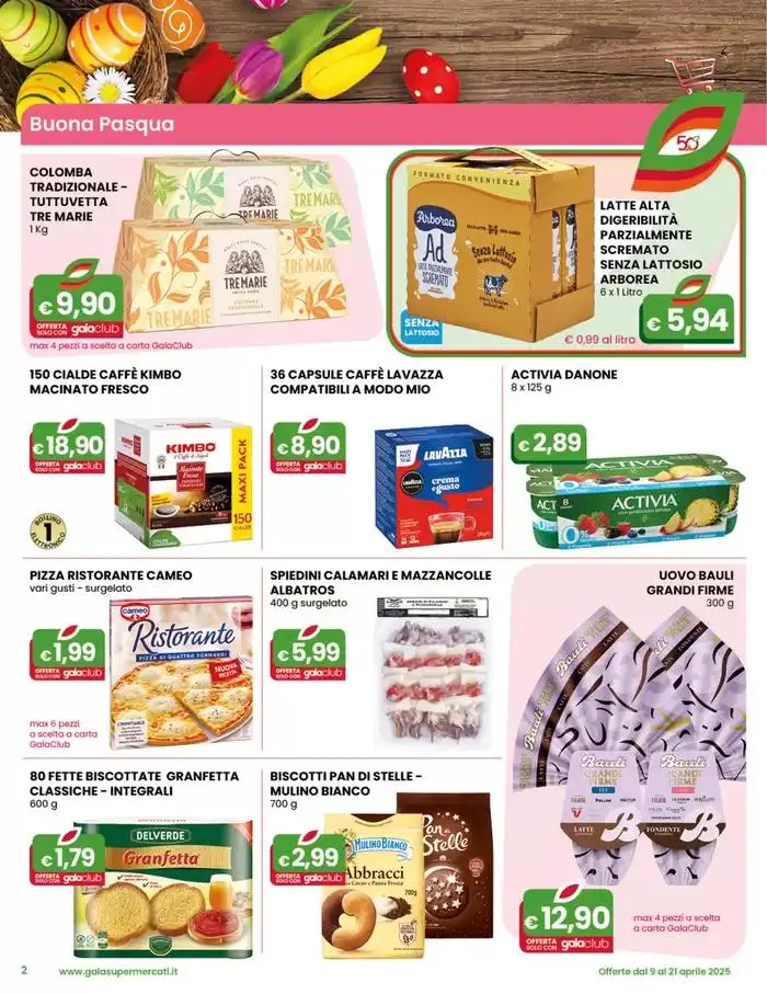 Buona Pasqua da 9 aprile a 21 aprile di 2025 - Pagina del volantino 2