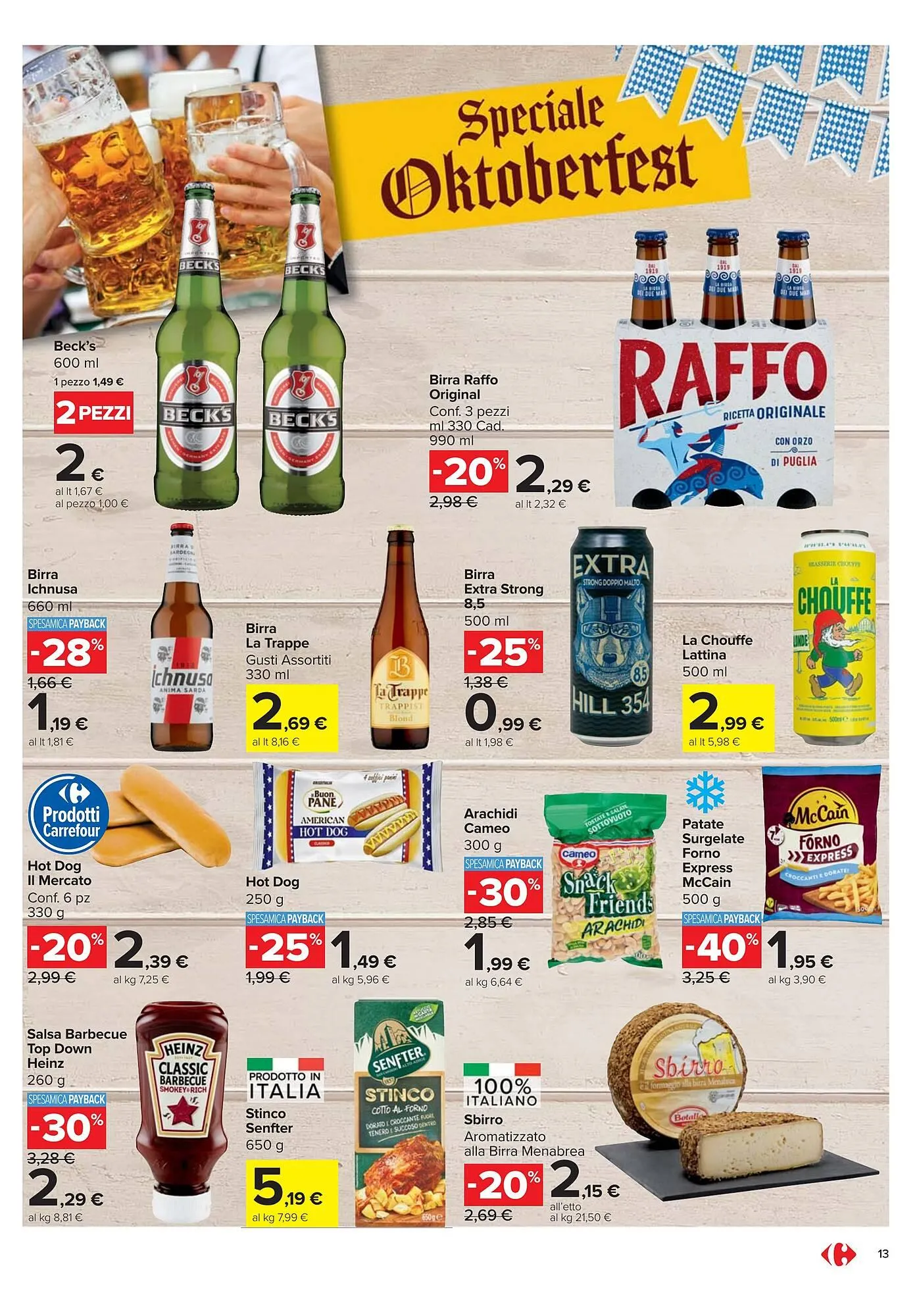 Volantino Carrefour Market da 26 settembre a 9 ottobre di 2025 - Pagina del volantino 13