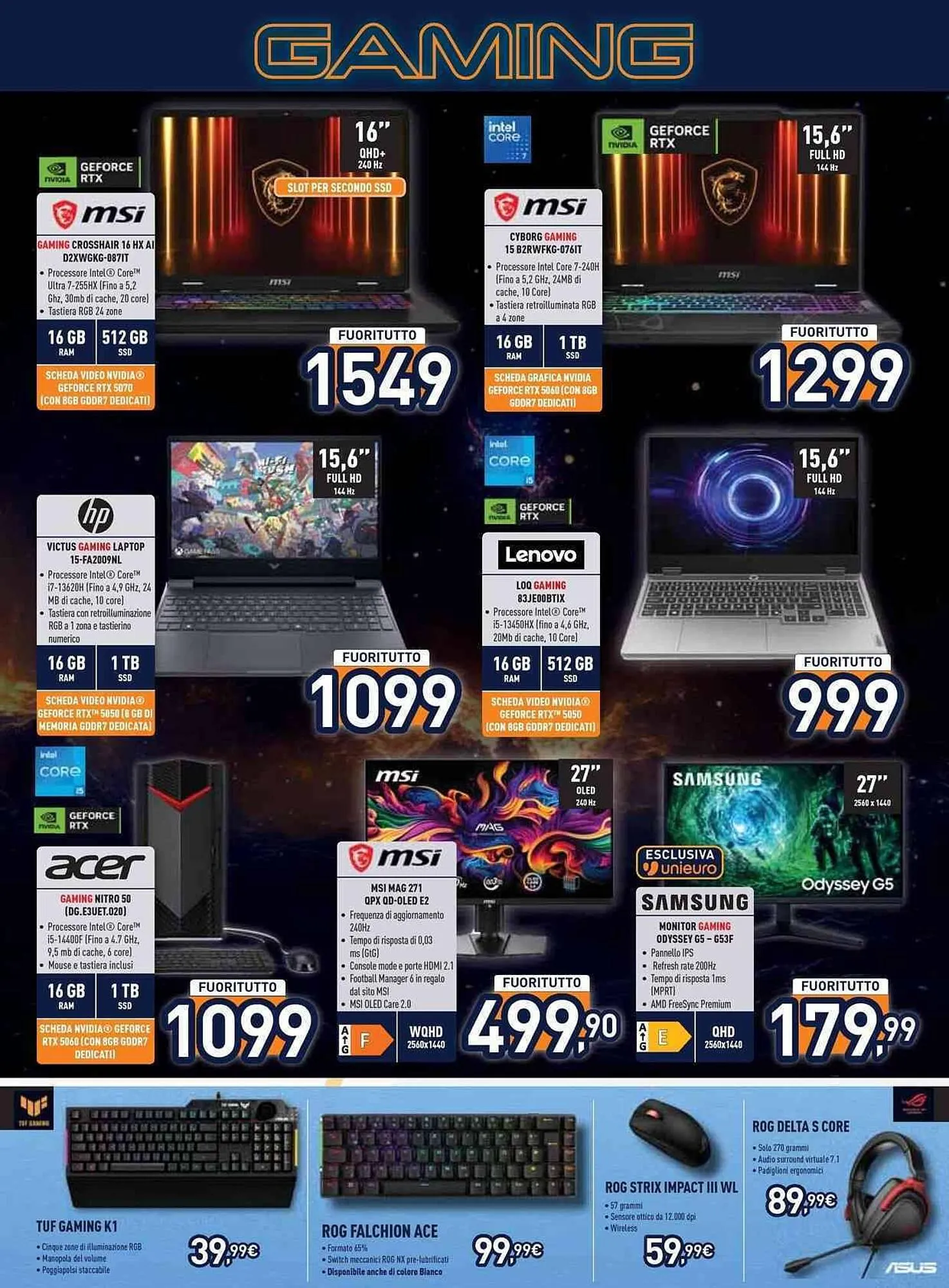 Volantino Unieuro da 16 gennaio a 29 gennaio di 2026 - Pagina del volantino 17