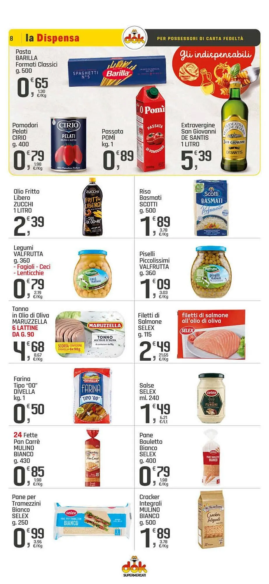 Volantino Supermercati Dok da 5 marzo a 15 marzo di 2026 - Pagina del volantino 8