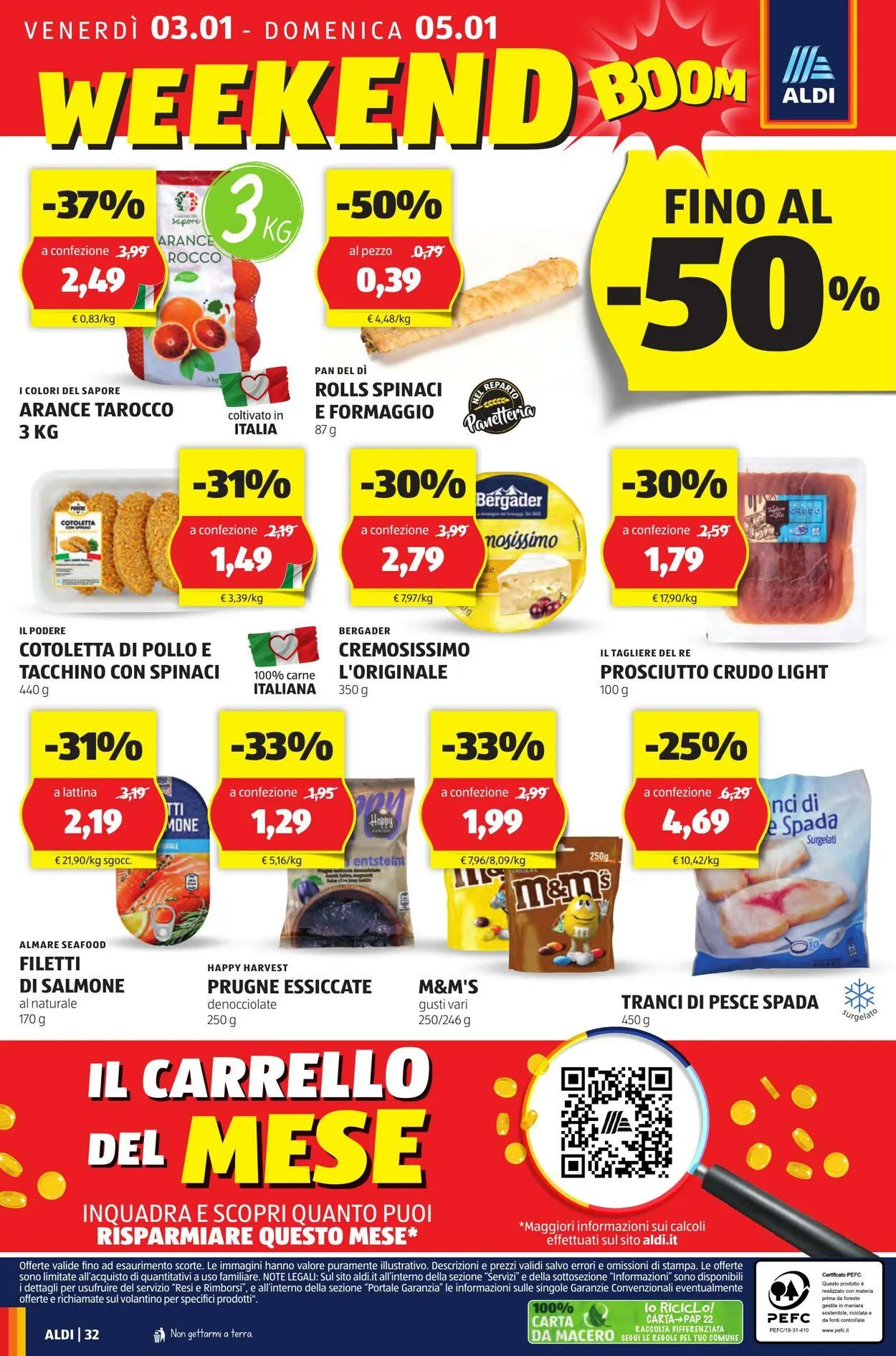 Aldi Volantino attuale da 30 dicembre a 4 gennaio di 2026 - Pagina del volantino 32