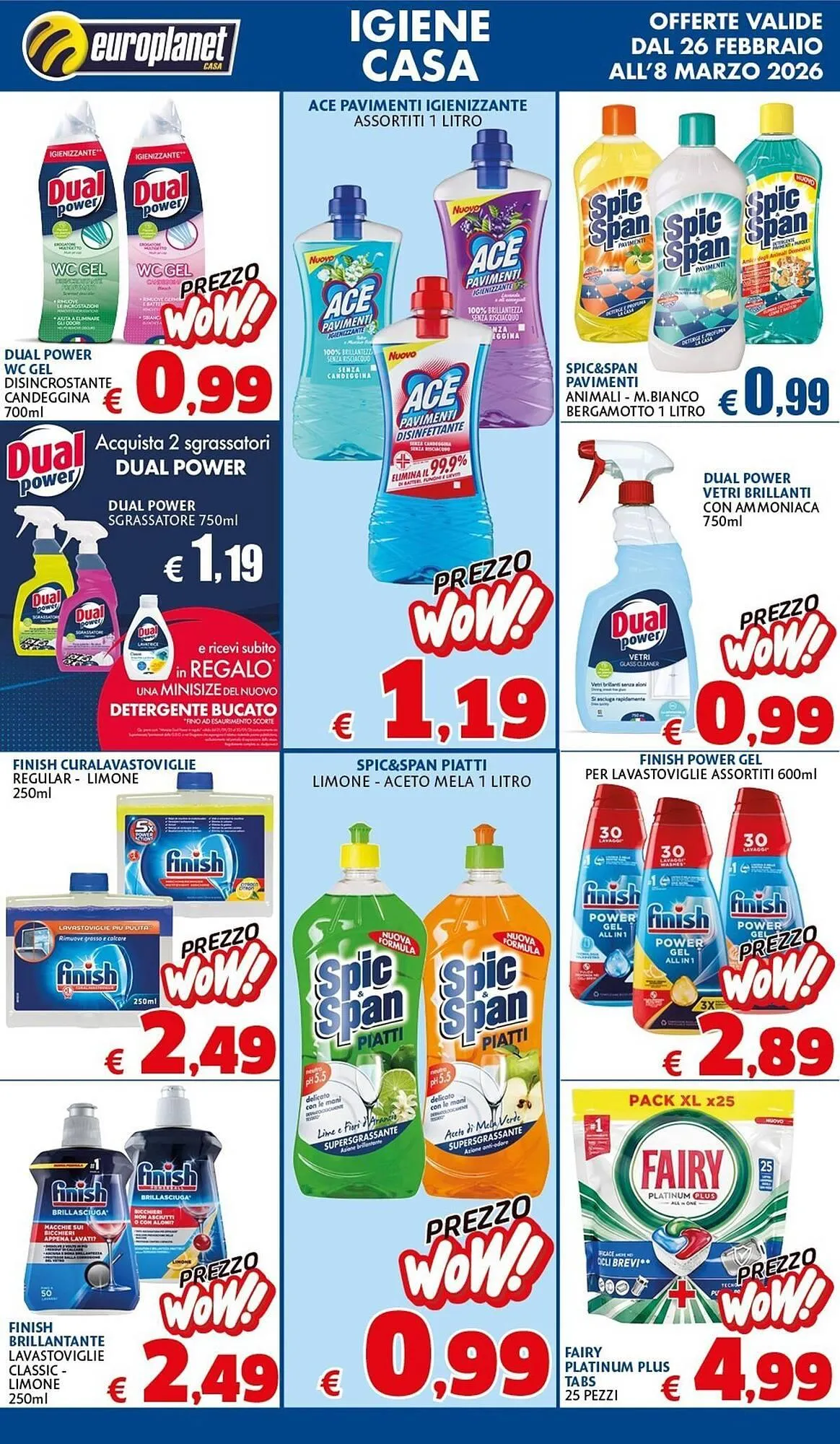 Volantino Europlanet Casa da 26 febbraio a 8 marzo di 2026 - Pagina del volantino 7