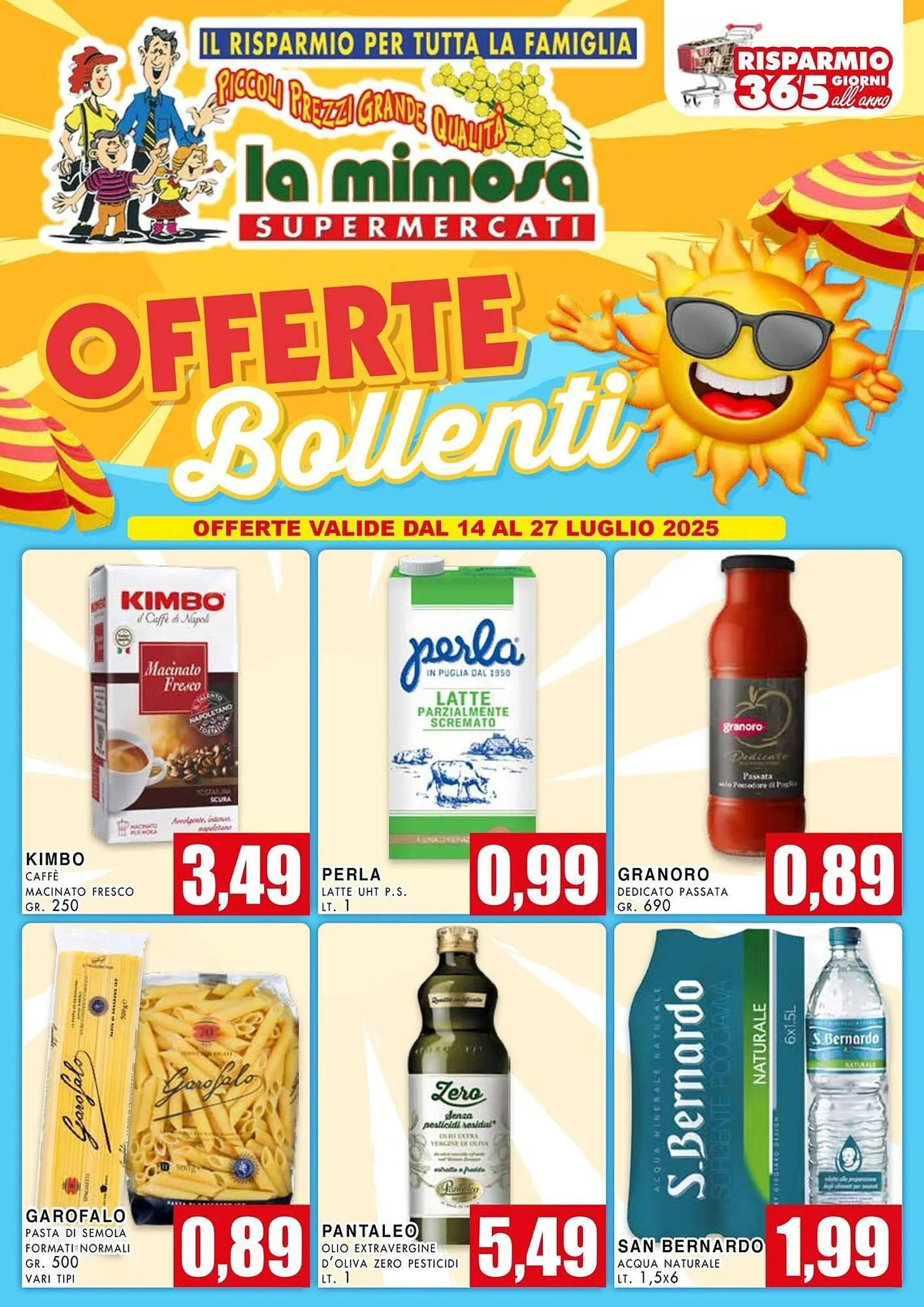 Volantino La Mimosa Supermercati - 1