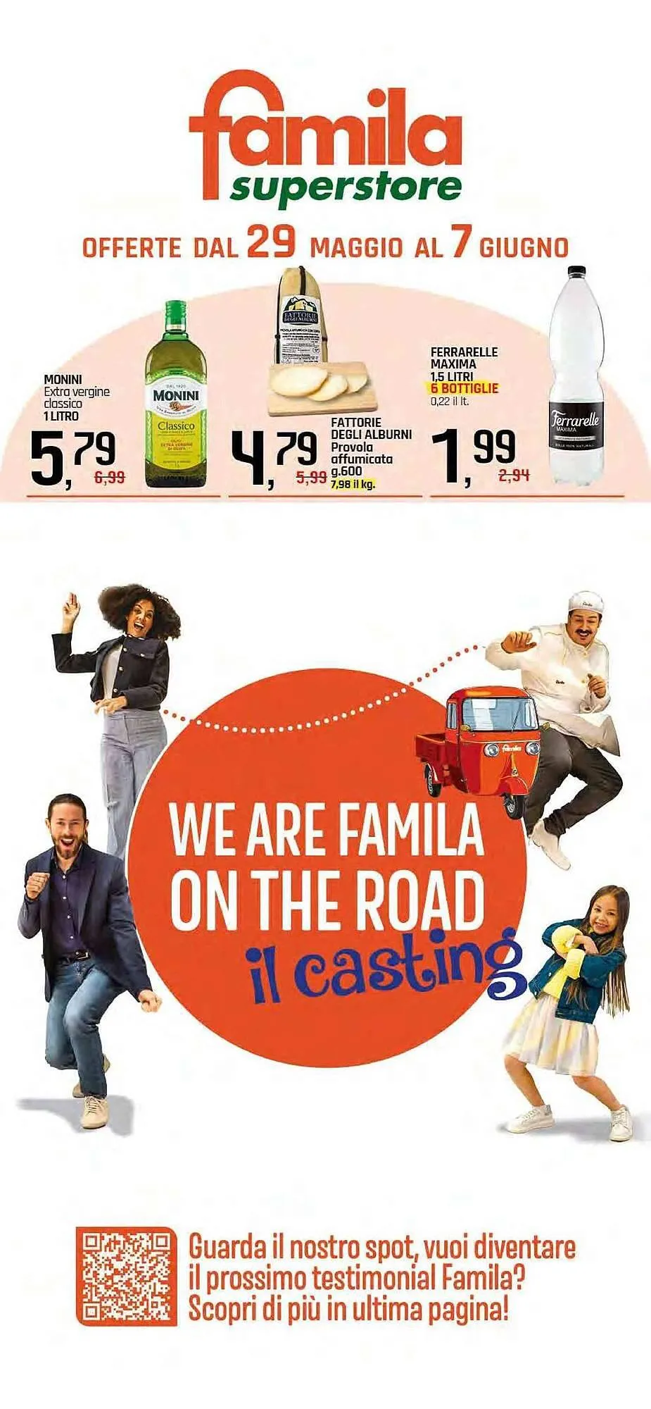 Volantino Famila Superstore da 29 maggio a 7 giugno di 2025 - Pagina del volantino 1