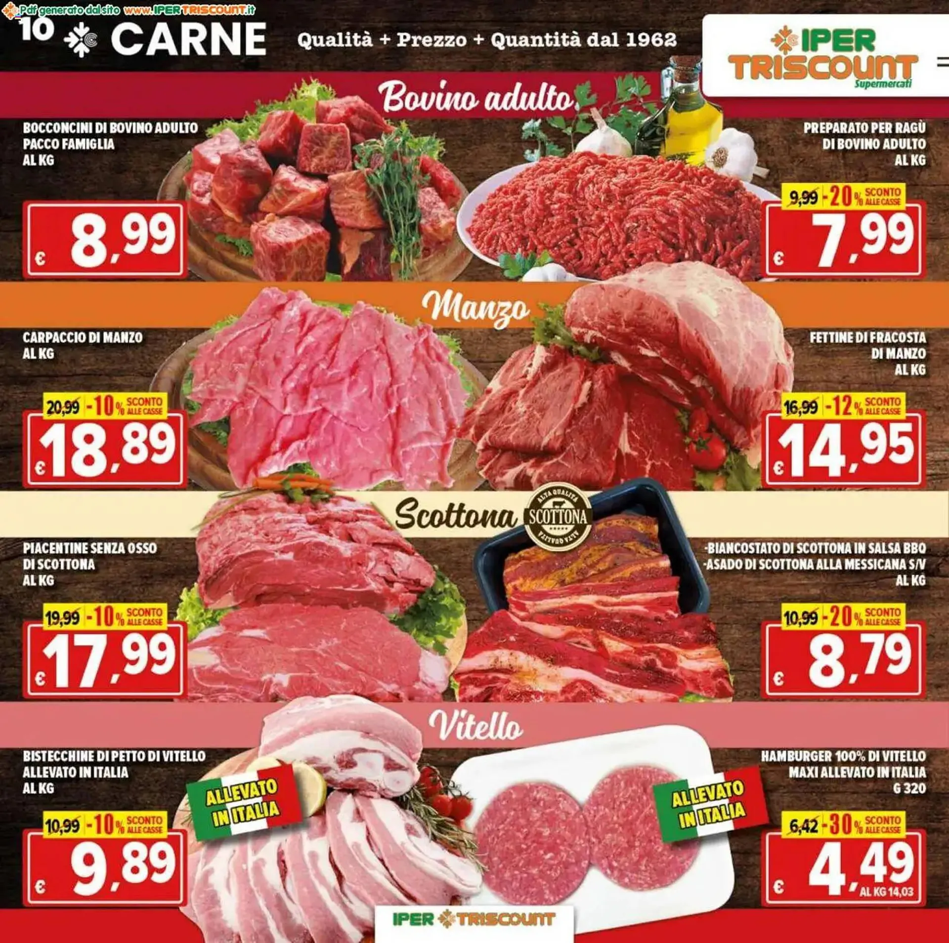 Volantino Iper Triscount da 16 luglio a 24 luglio di 2025 - Pagina del volantino 10
