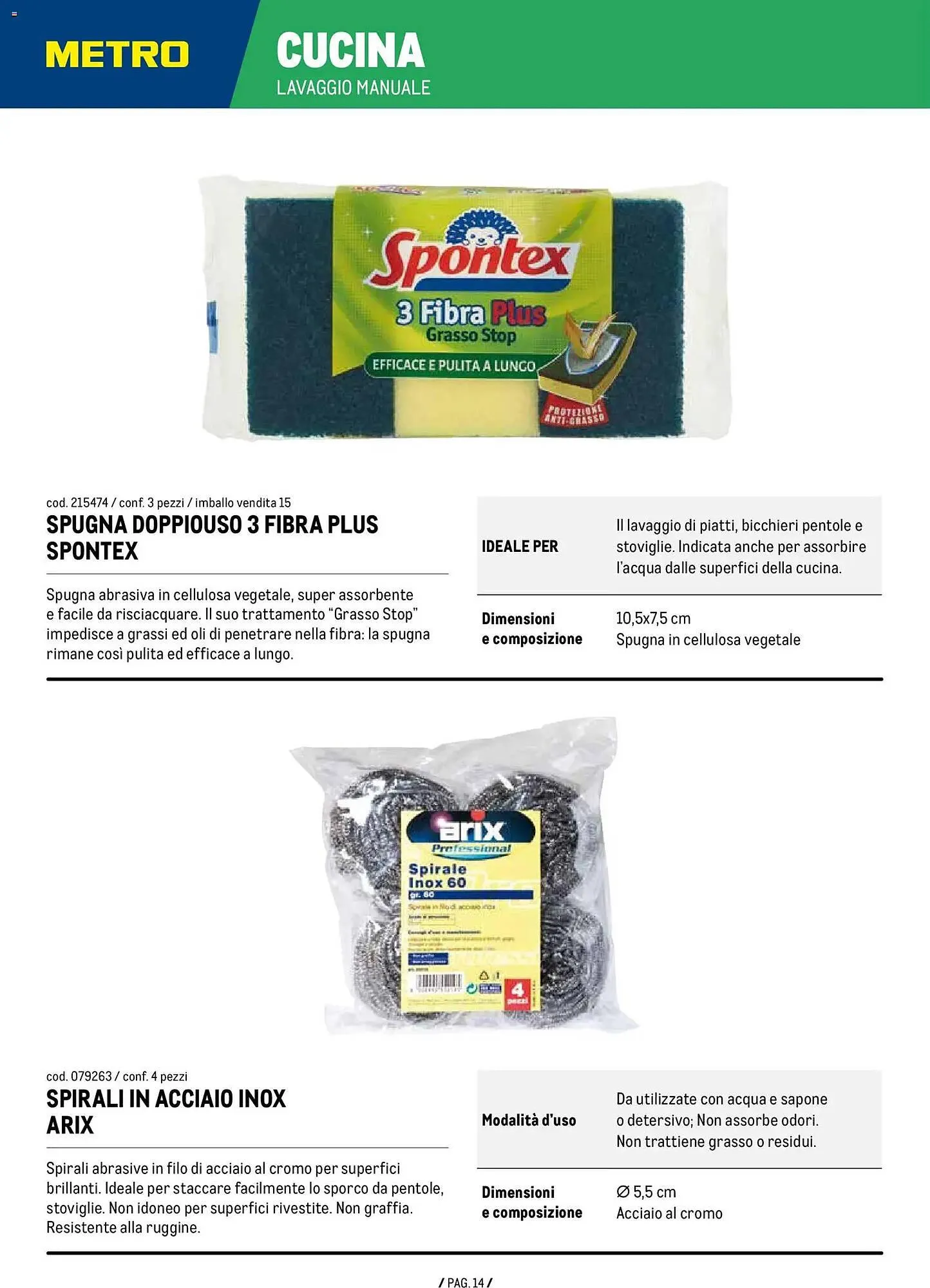 Volantino Metro da 7 gennaio a 31 dicembre di 2026 - Pagina del volantino 14