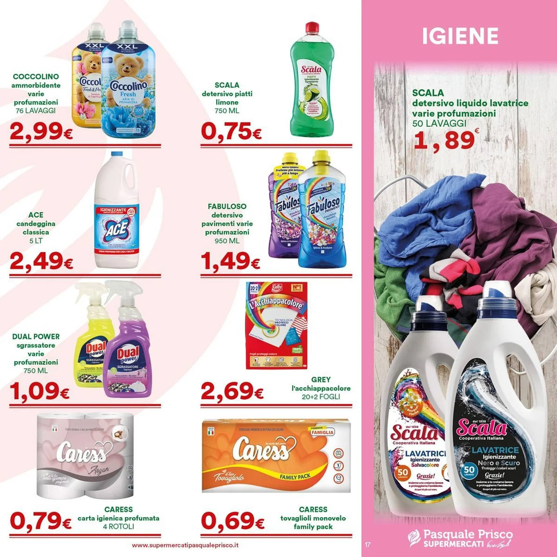 Volantino Supermercati Pasquale Prisco da 16 febbraio a 1 marzo di 2026 - Pagina del volantino 17