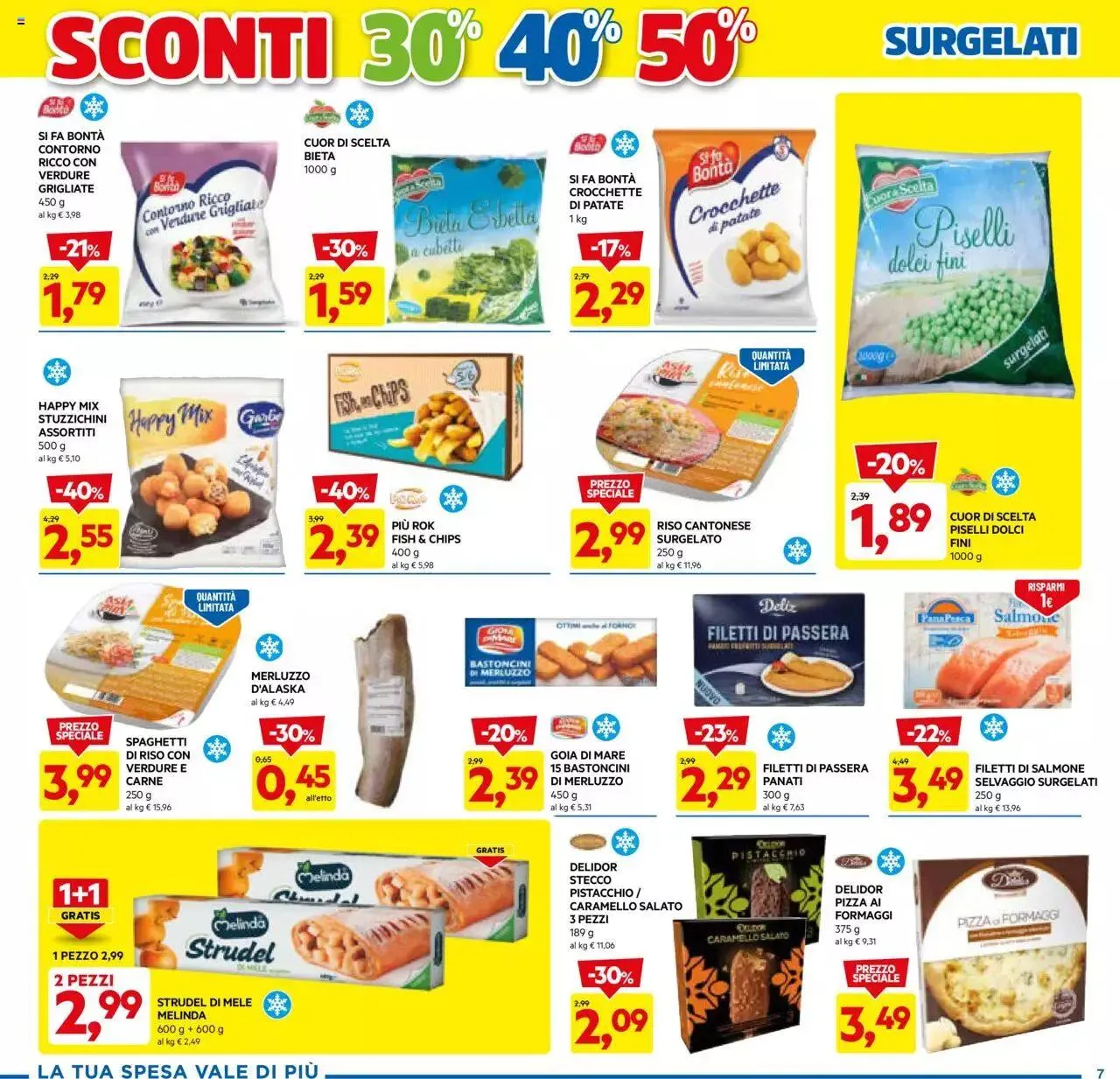 Volantino D Più da 30 ottobre a 8 novembre di 2023 - Pagina del volantino 7