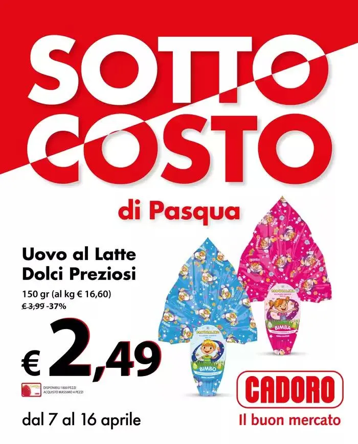 Sotto Costo di Pasqua - 1